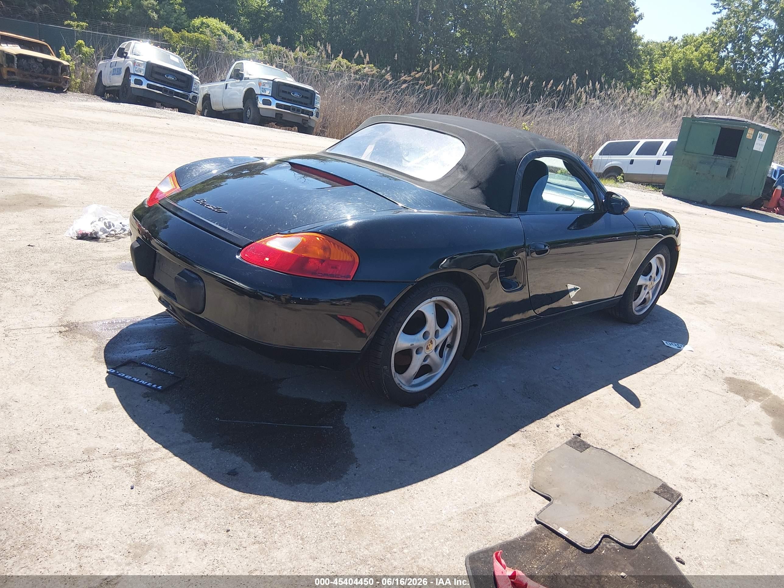 2000 Porsche Boxster   Черный vin: WP0CA2982YU628290