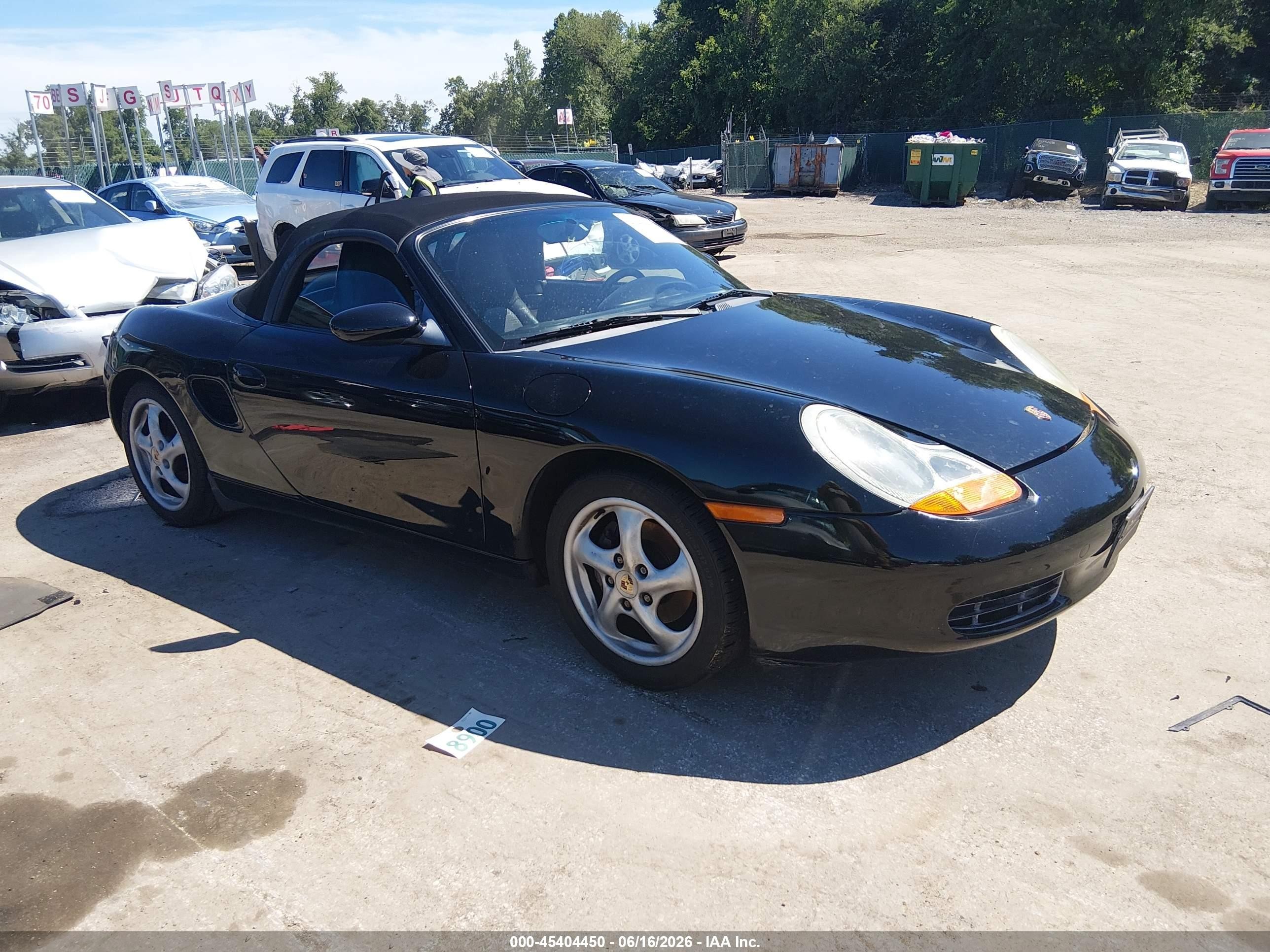 2000 Porsche Boxster   Черный vin: WP0CA2982YU628290