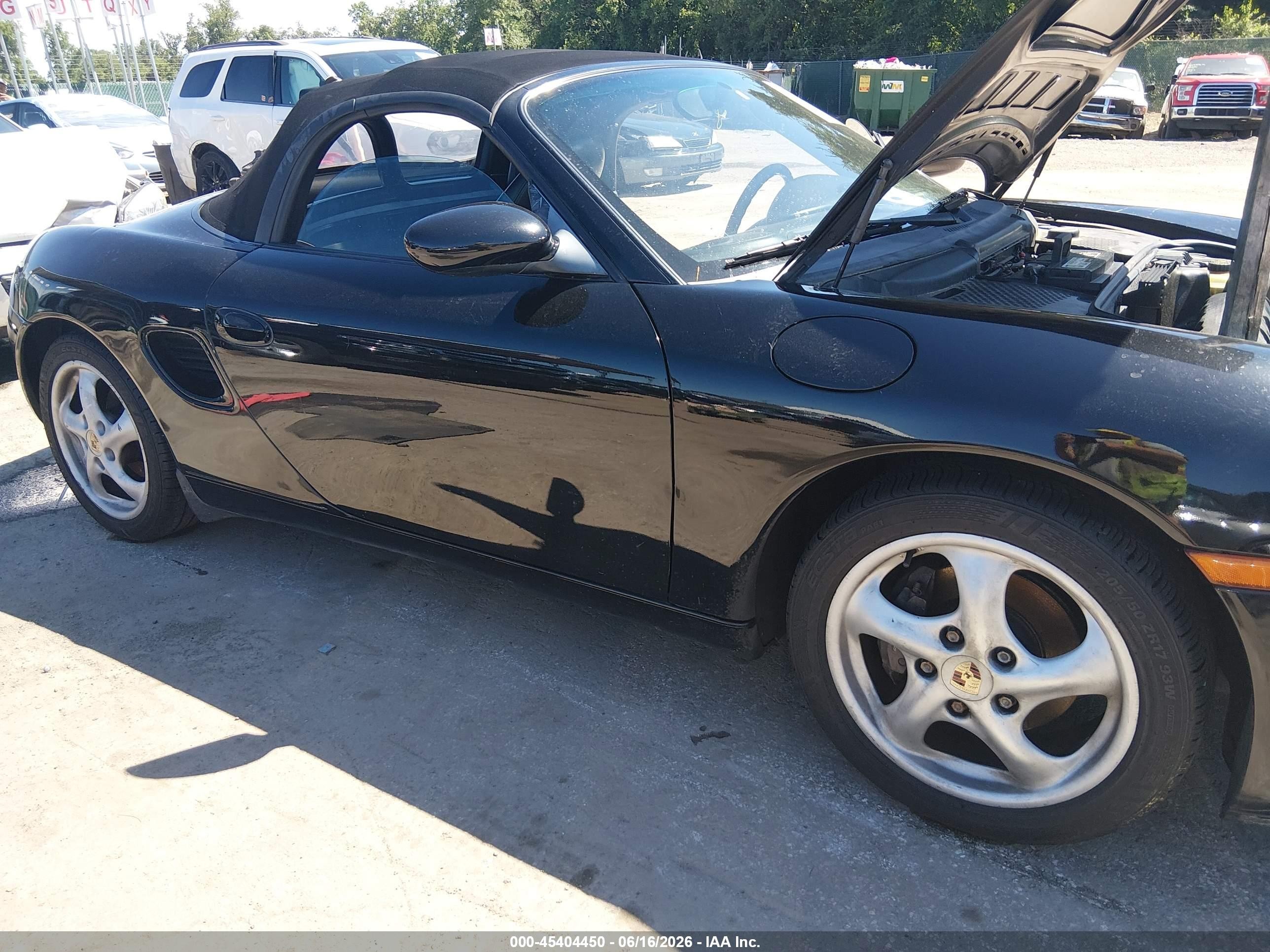 2000 Porsche Boxster   Черный vin: WP0CA2982YU628290