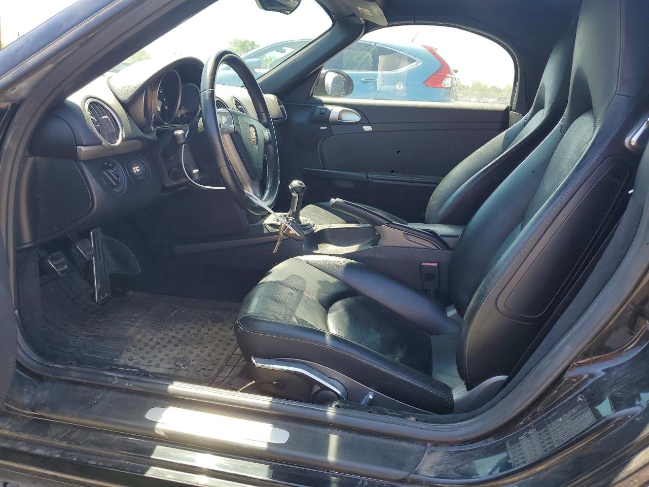 2005 Porsche Boxster Black vin: WP0CA29835U711352