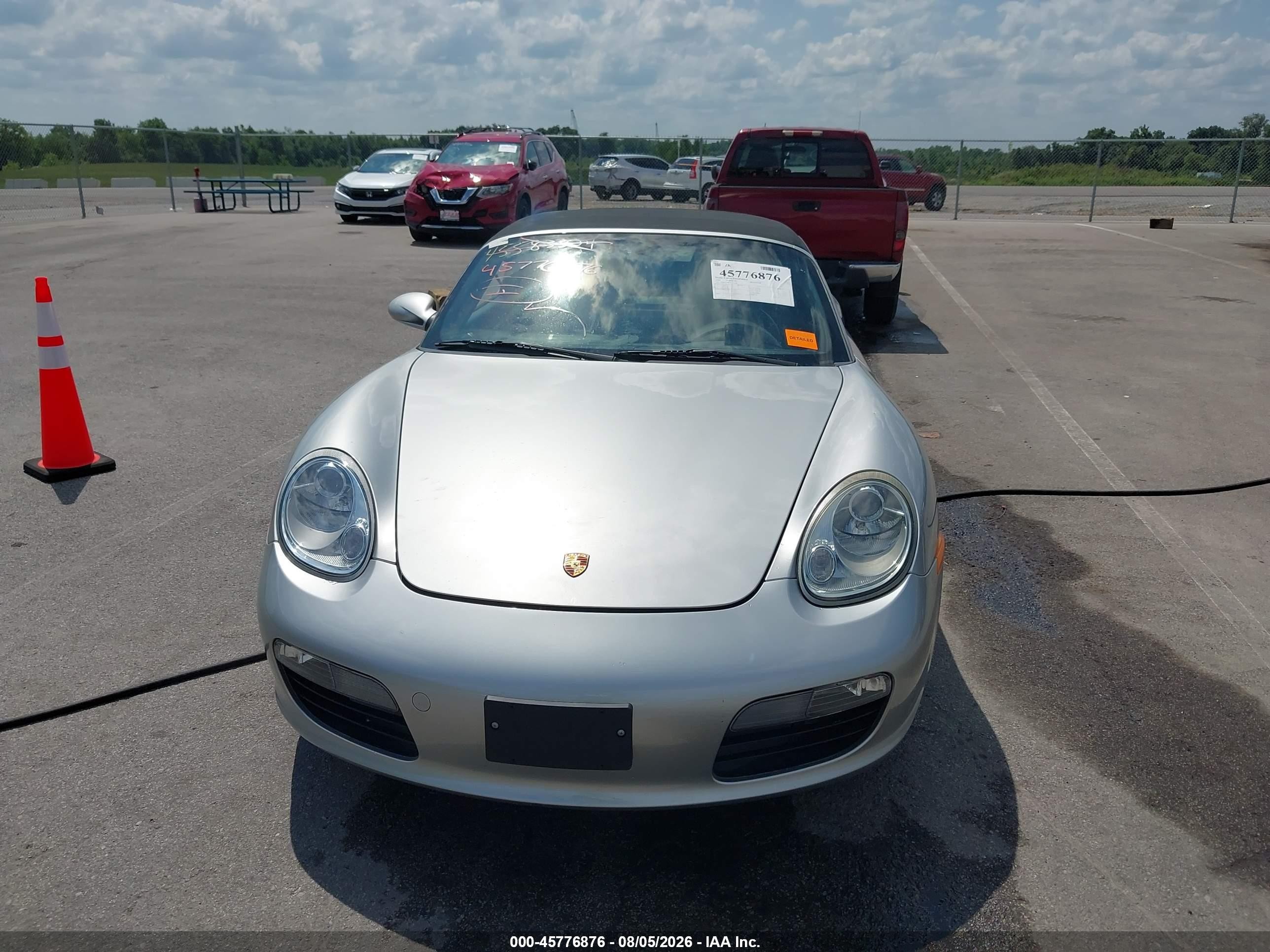 2006 Porsche Boxster Серебряный vin: WP0CA29836U711658