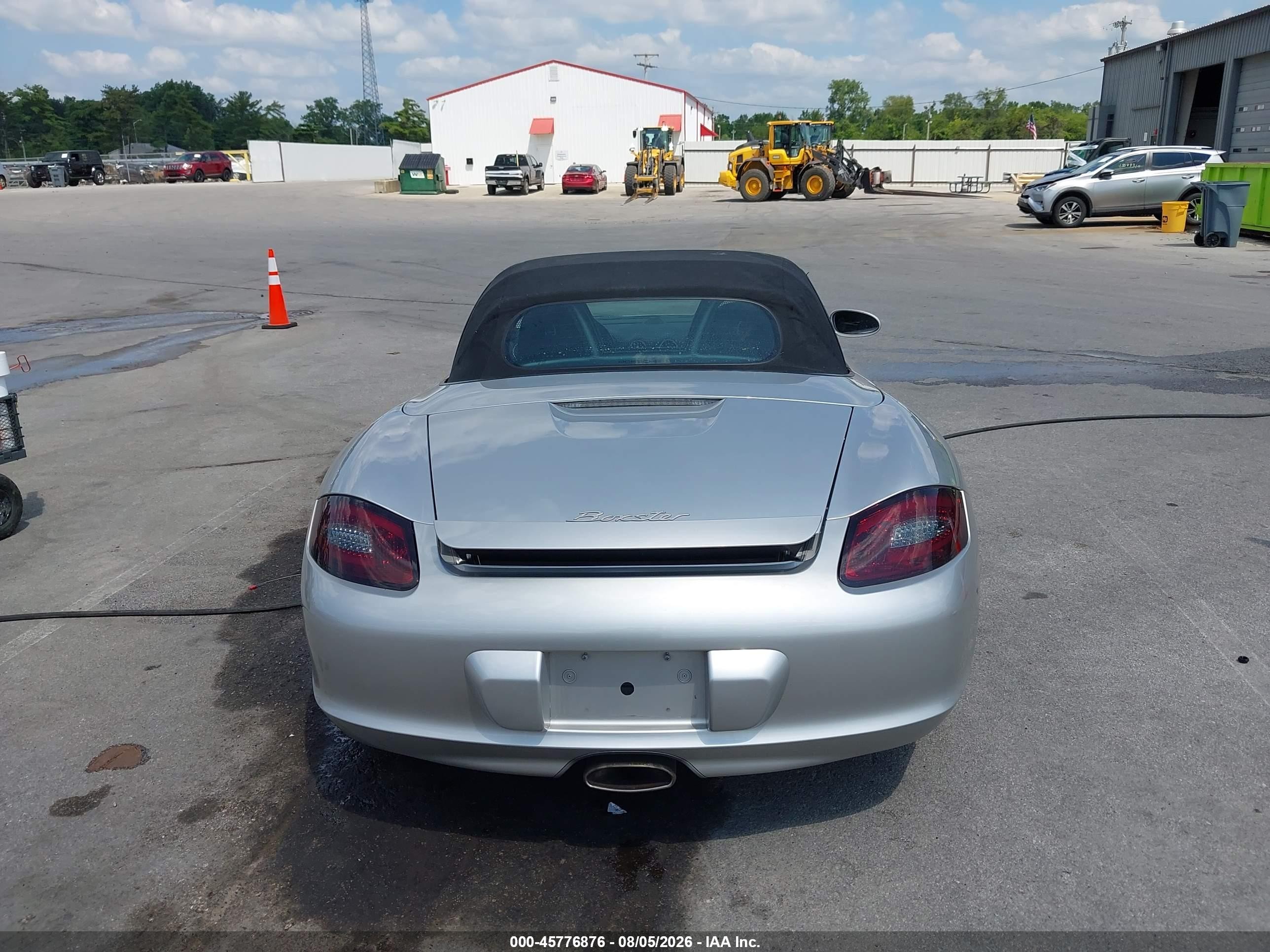 2006 Porsche Boxster Серебряный vin: WP0CA29836U711658