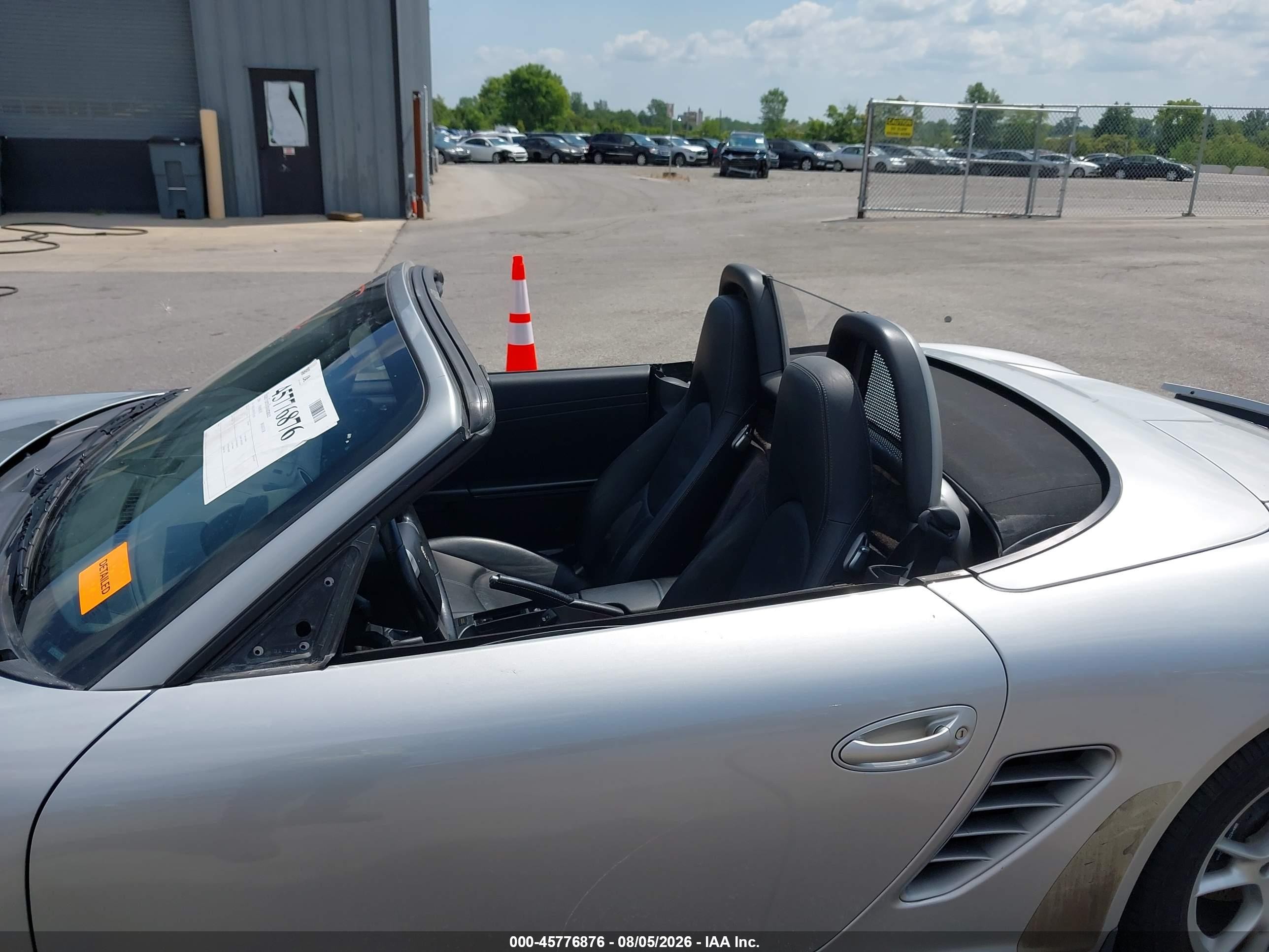 2006 Porsche Boxster Серебряный vin: WP0CA29836U711658