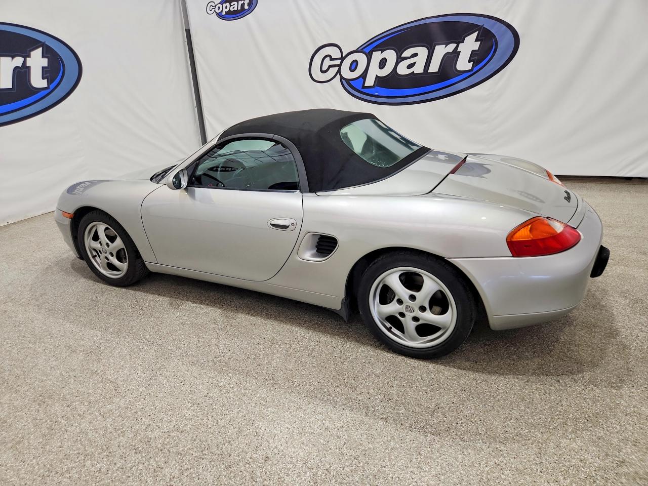 1997 Porsche Boxster Silver vin: WP0CA2983VS623994