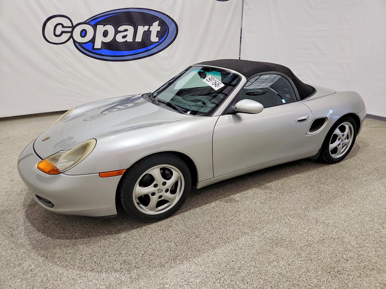 1997 Porsche Boxster Silver vin: WP0CA2983VS623994