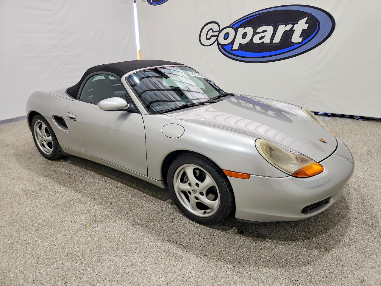 1997 Porsche Boxster Silver vin: WP0CA2983VS623994
