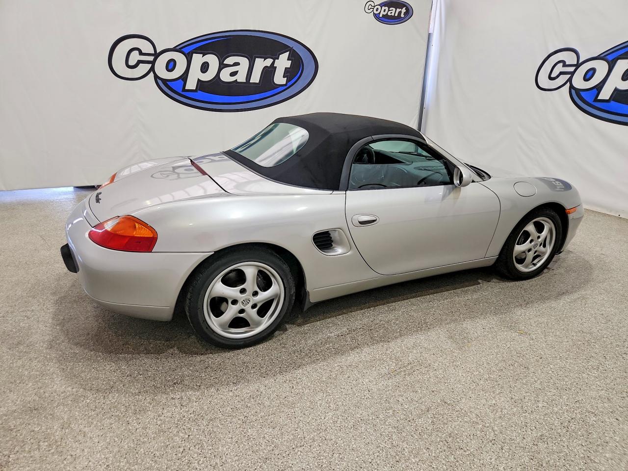 1997 Porsche Boxster Silver vin: WP0CA2983VS623994