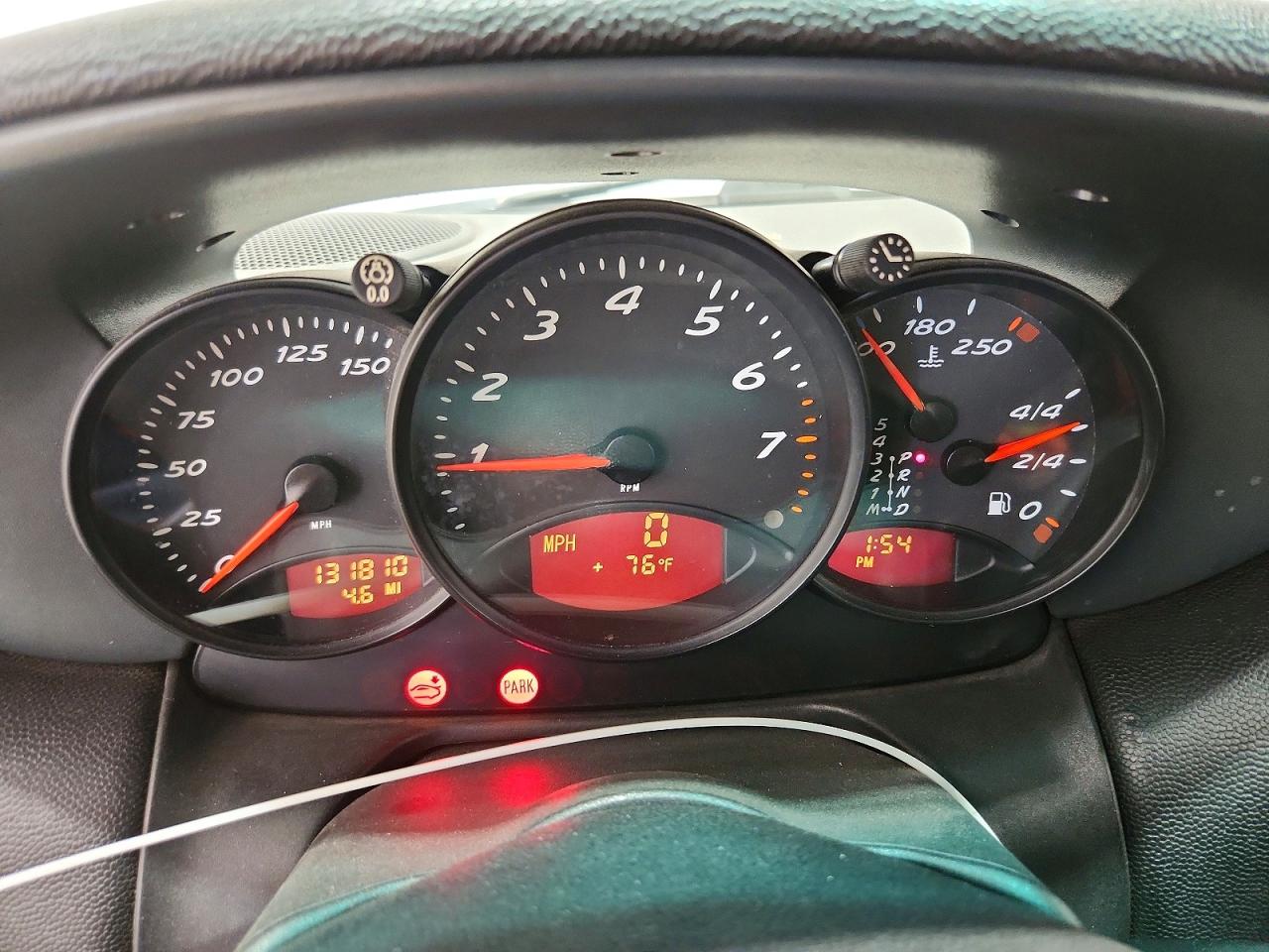 1997 Porsche Boxster Silver vin: WP0CA2983VS623994