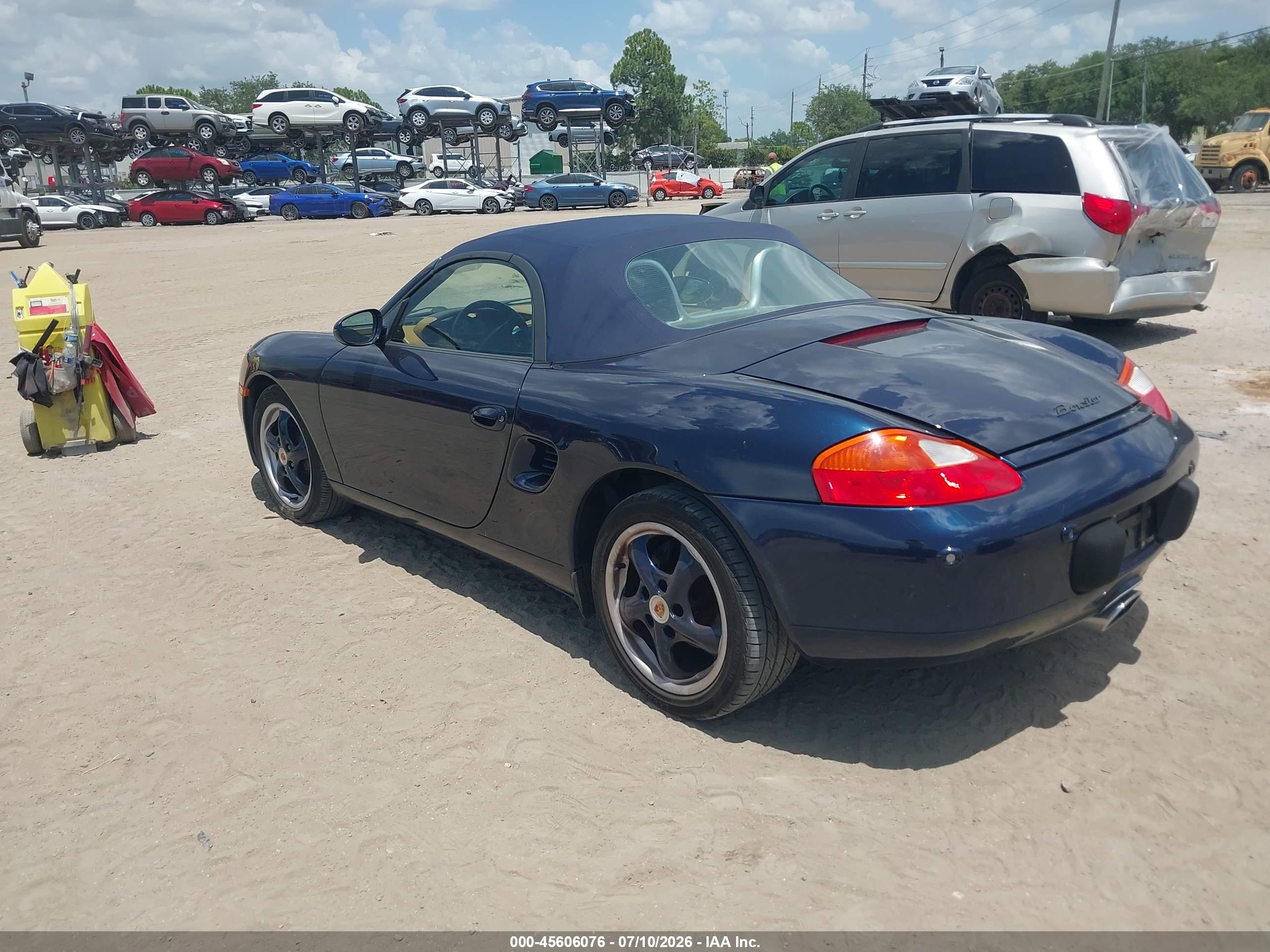 1999 Porsche Boxster   Blue vin: WP0CA2983XU623873