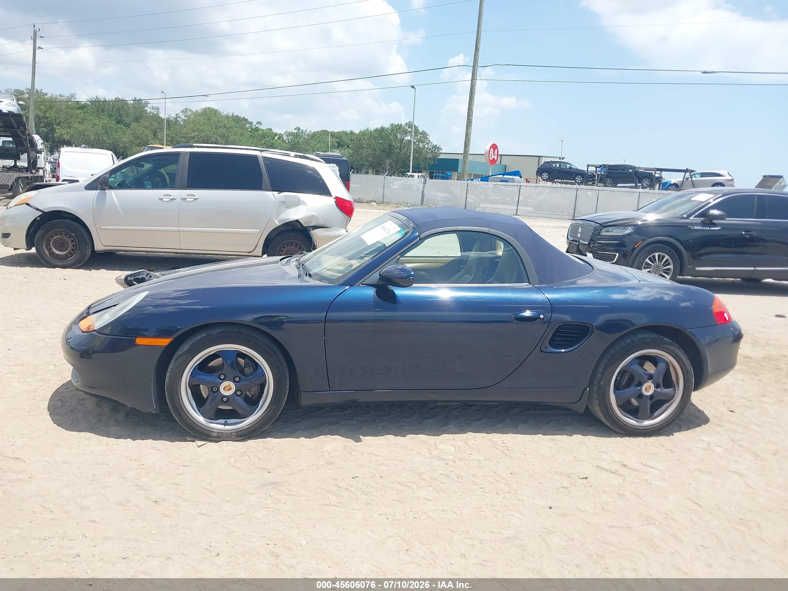 1999 Porsche Boxster   Blue vin: WP0CA2983XU623873