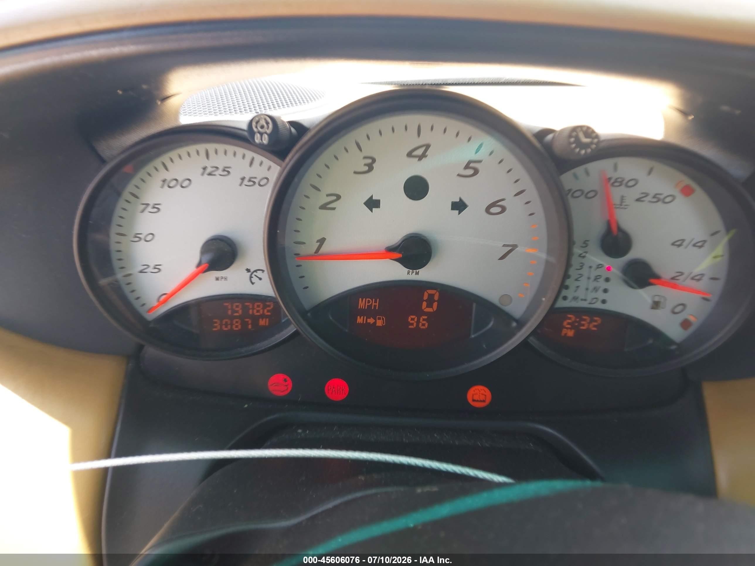 1999 Porsche Boxster   Blue vin: WP0CA2983XU623873