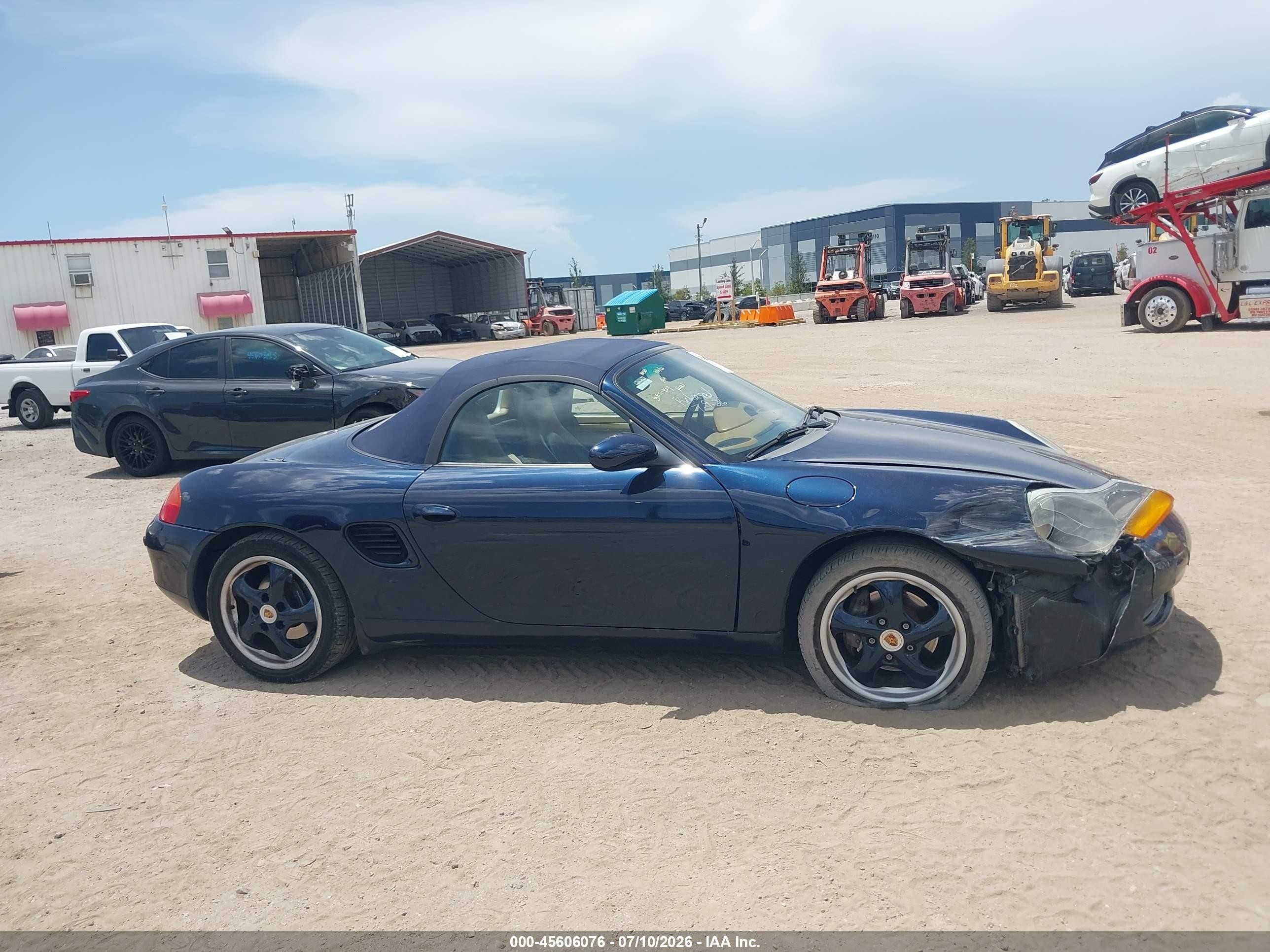 1999 Porsche Boxster   Blue vin: WP0CA2983XU623873