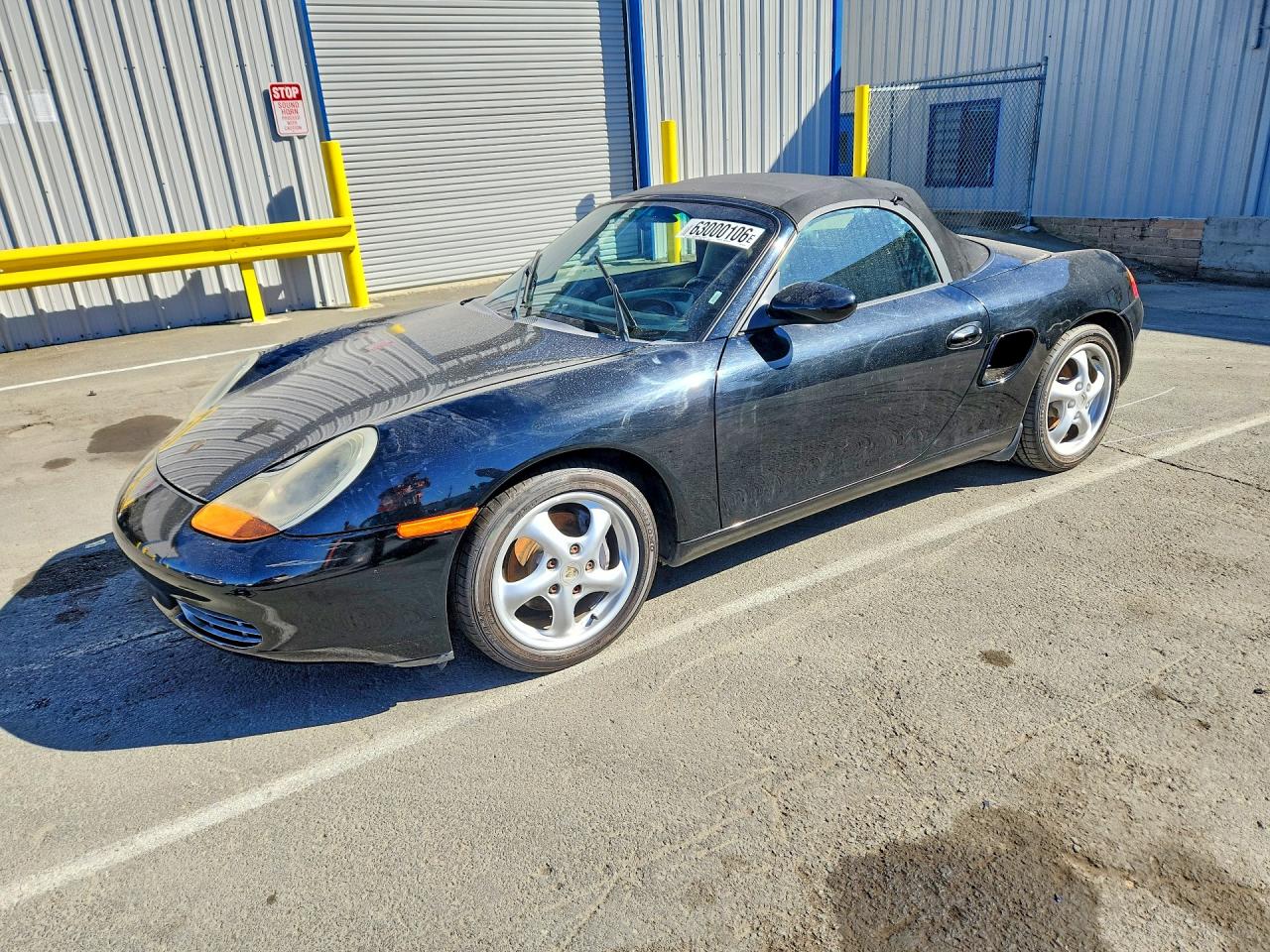 2000 Porsche Boxster Black vin: WP0CA2983YU622031