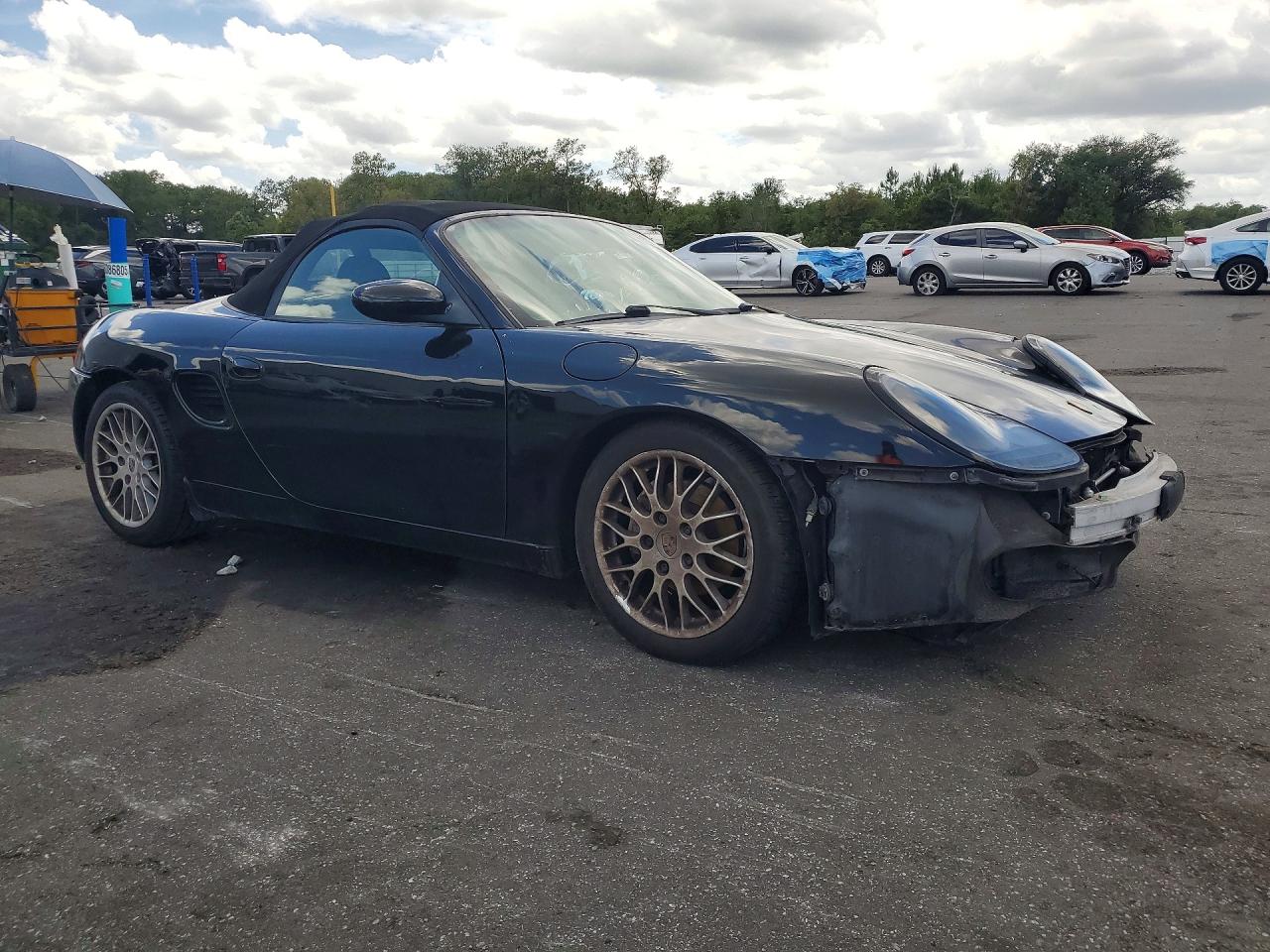 1998 Porsche Boxster Black vin: WP0CA2984WS621351