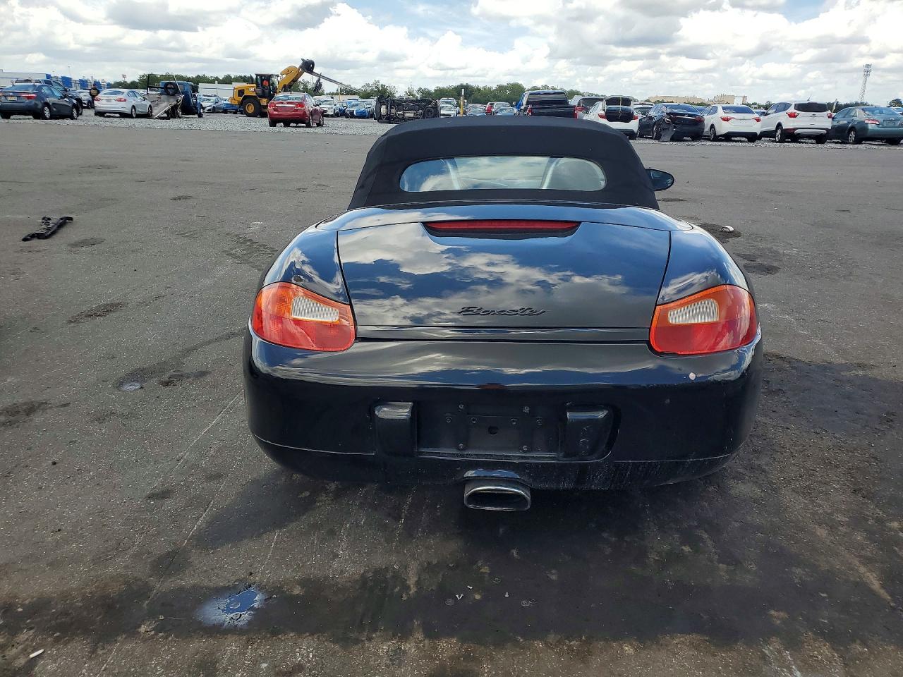 1998 Porsche Boxster Black vin: WP0CA2984WS621351