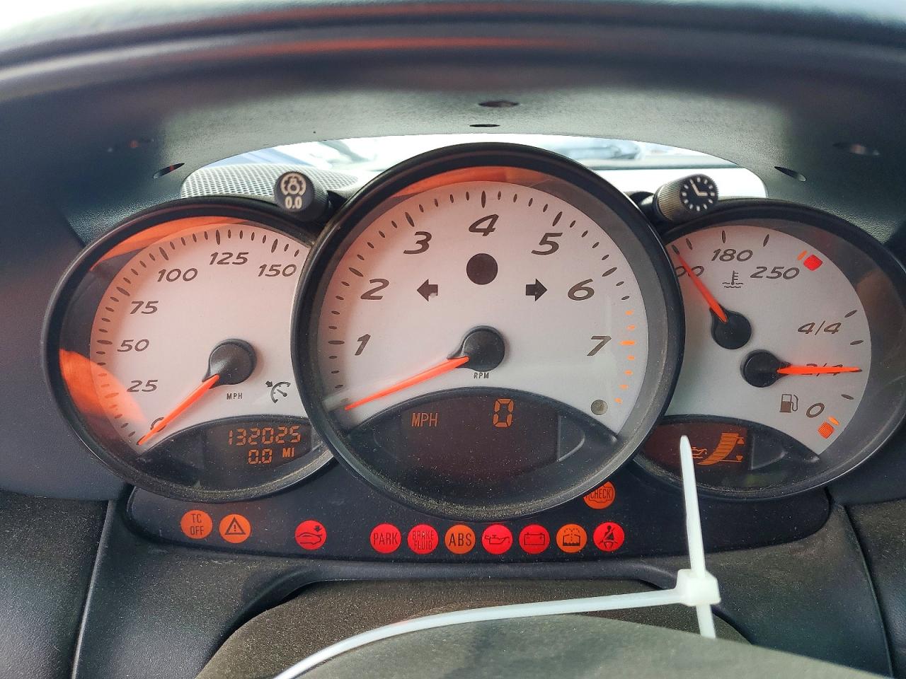 1998 Porsche Boxster Black vin: WP0CA2984WS621351
