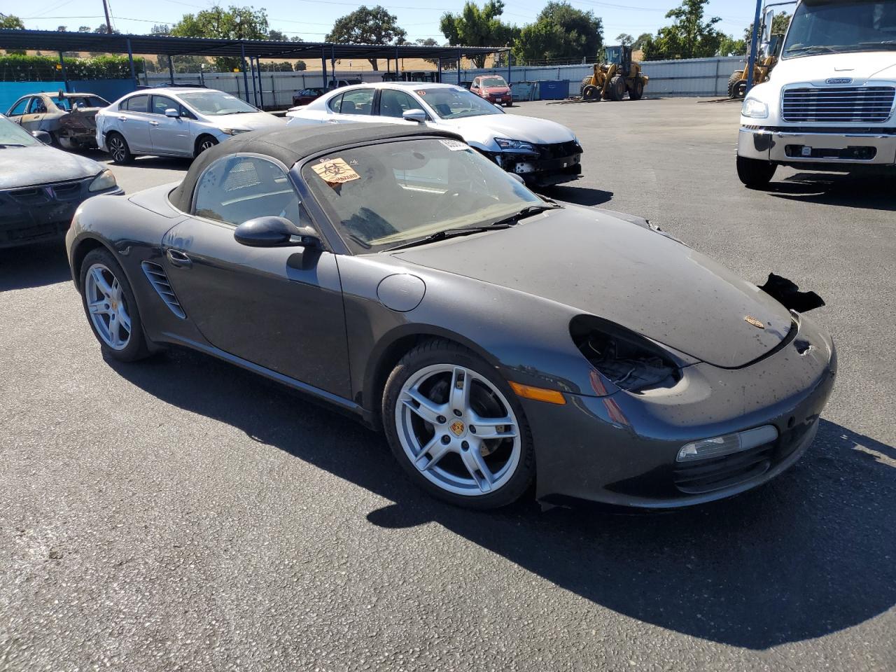 2007 Porsche Boxster Черный vin: WP0CA29857U712263