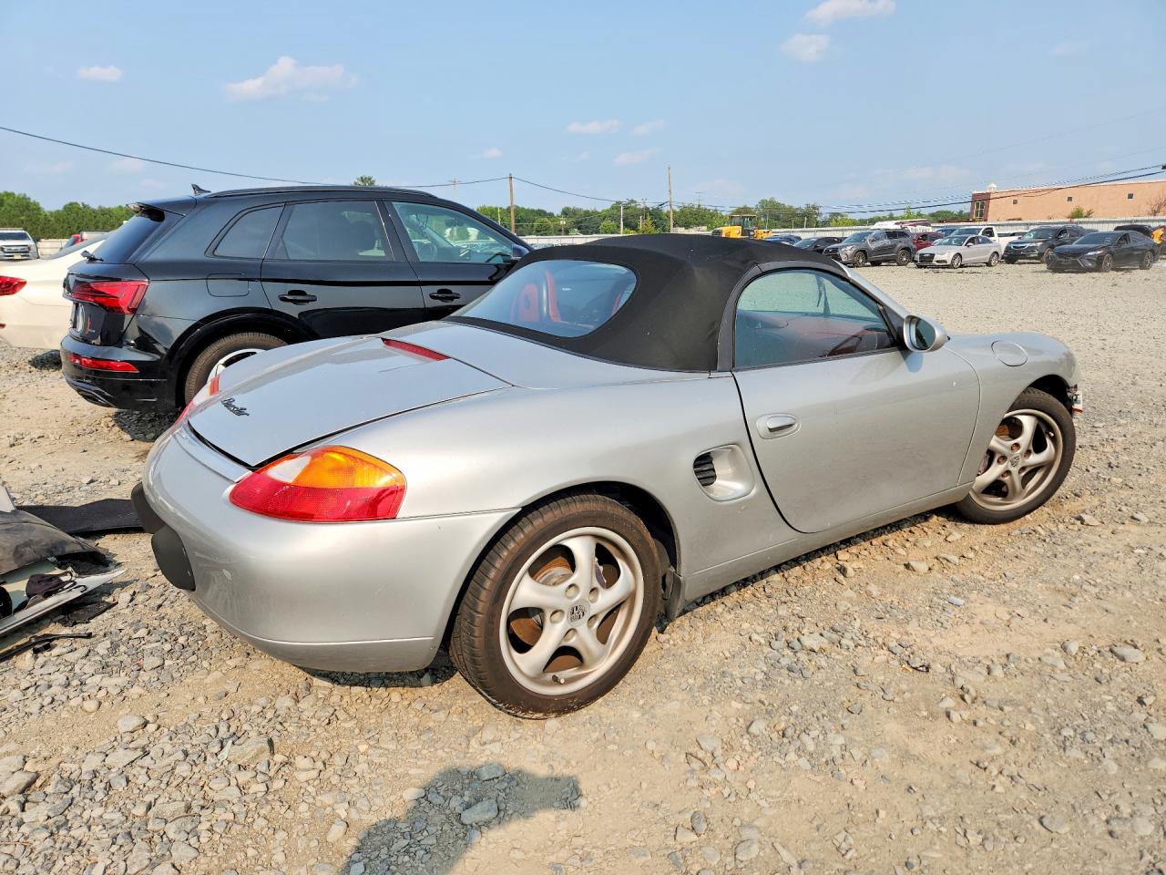 1997 Porsche Boxster Silver vin: WP0CA2985VS623463