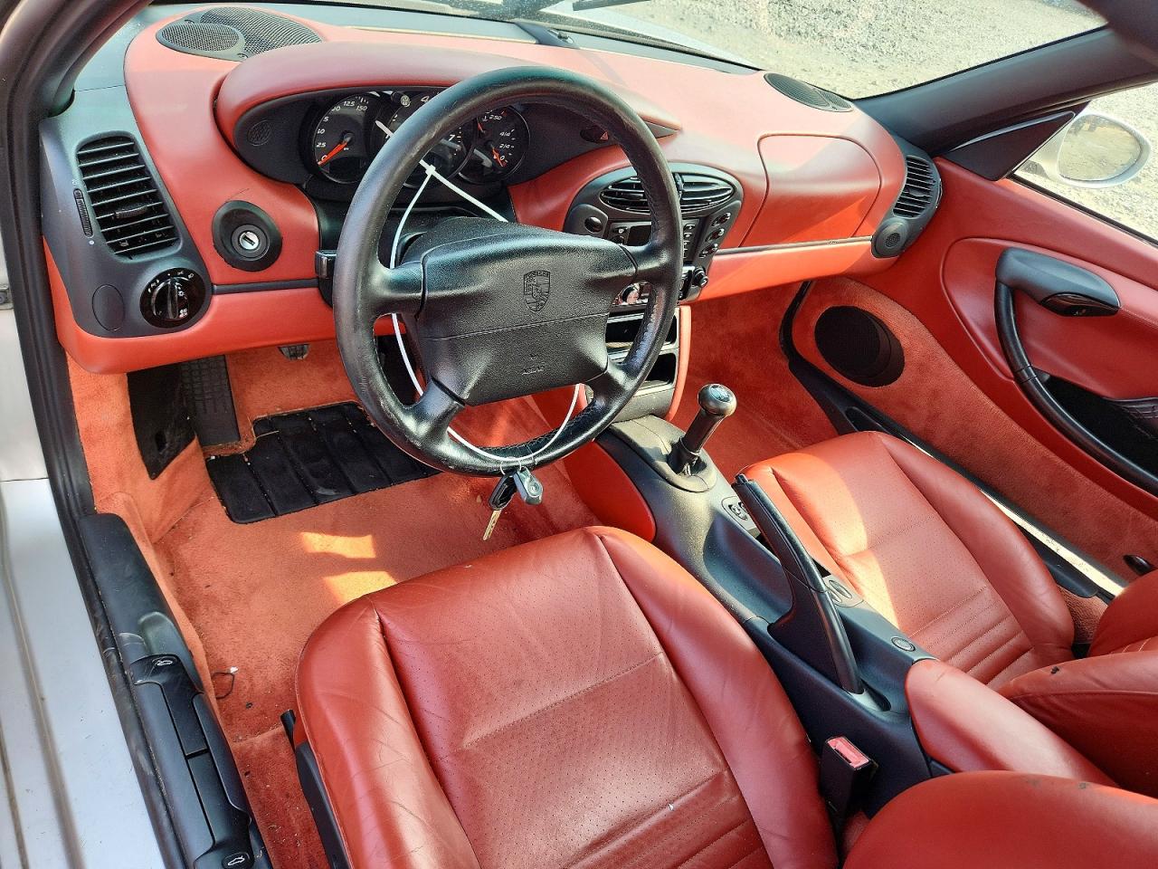 1997 Porsche Boxster Silver vin: WP0CA2985VS623463