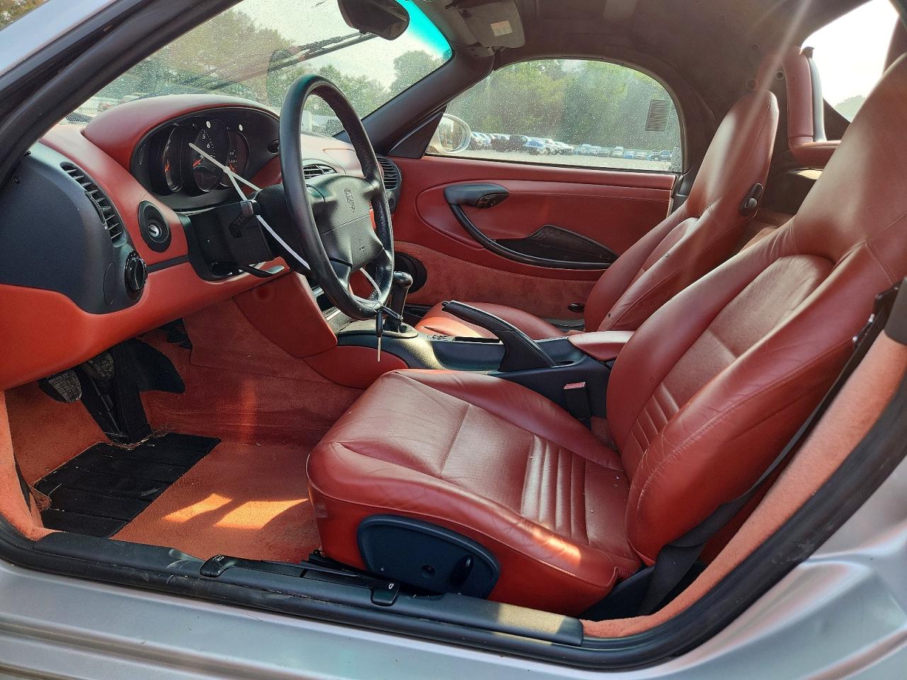 1997 Porsche Boxster Silver vin: WP0CA2985VS623463