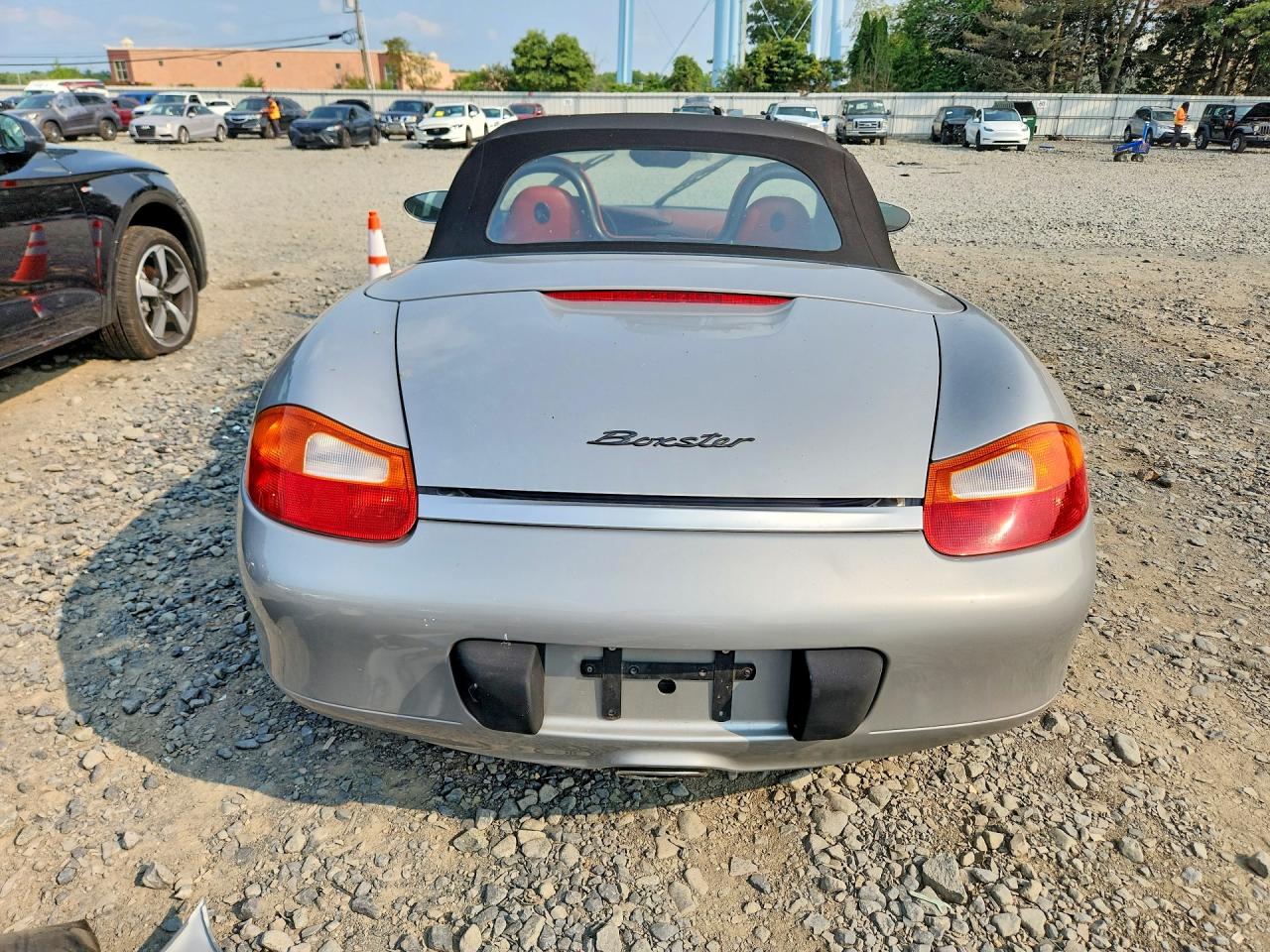 1997 Porsche Boxster Silver vin: WP0CA2985VS623463