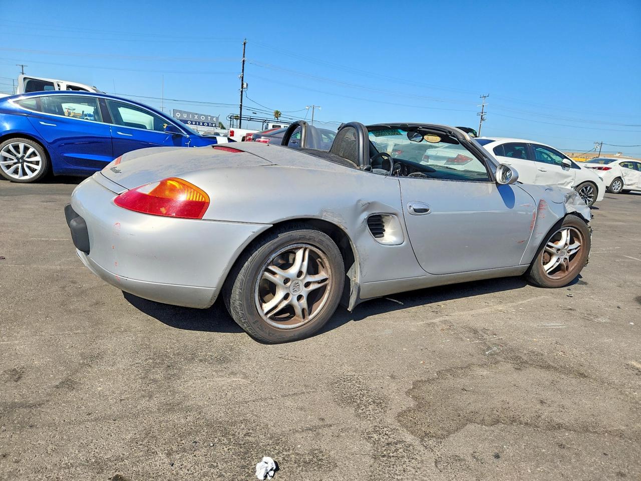 1997 Porsche Boxster Серебряный vin: WP0CA2985VS624614