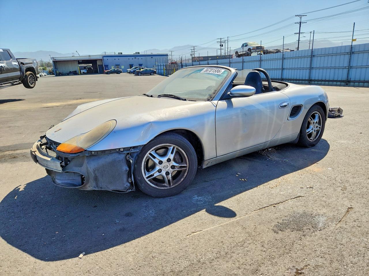 1997 Porsche Boxster Серебряный vin: WP0CA2985VS624614