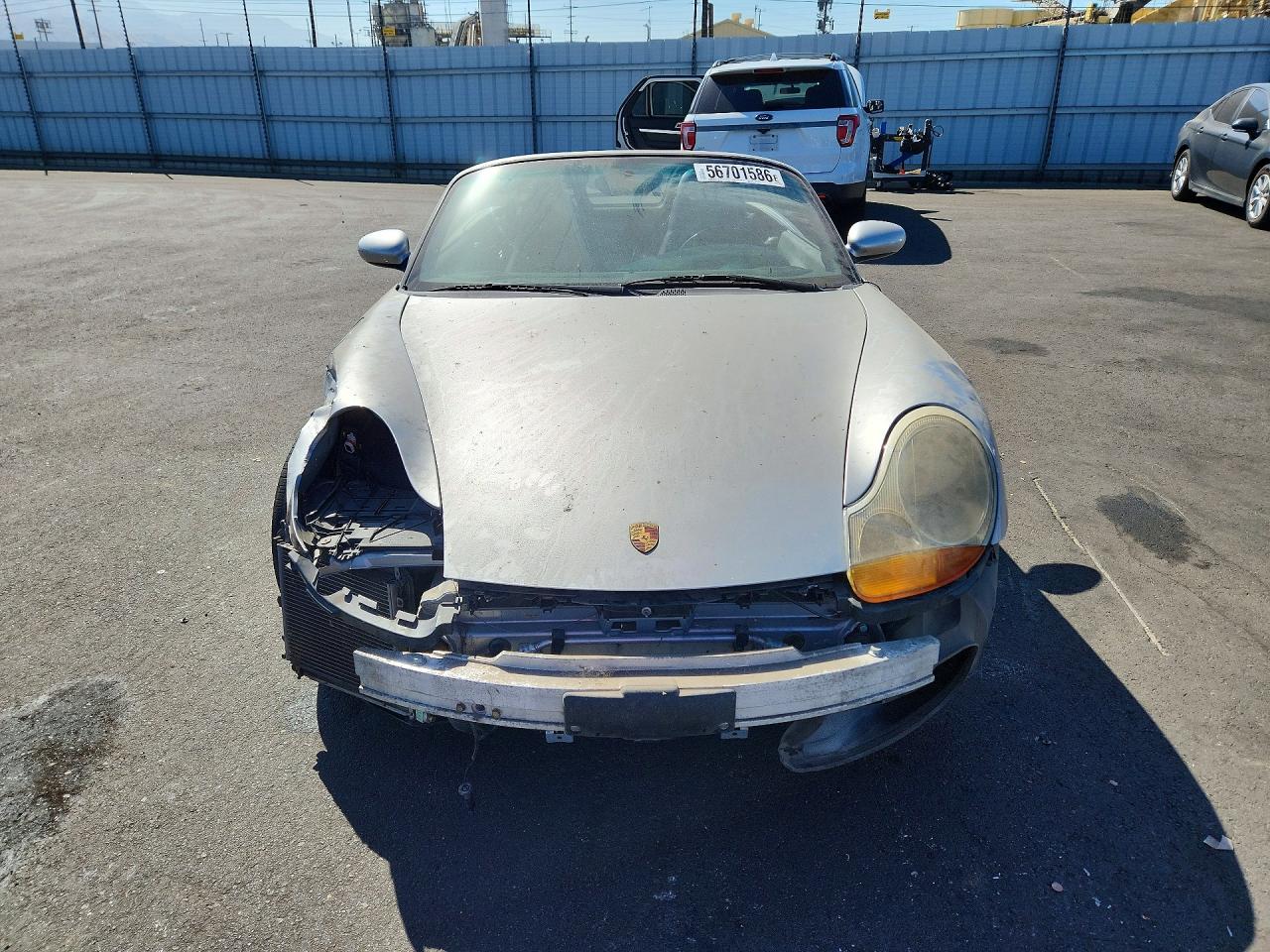 1997 Porsche Boxster Серебряный vin: WP0CA2985VS624614