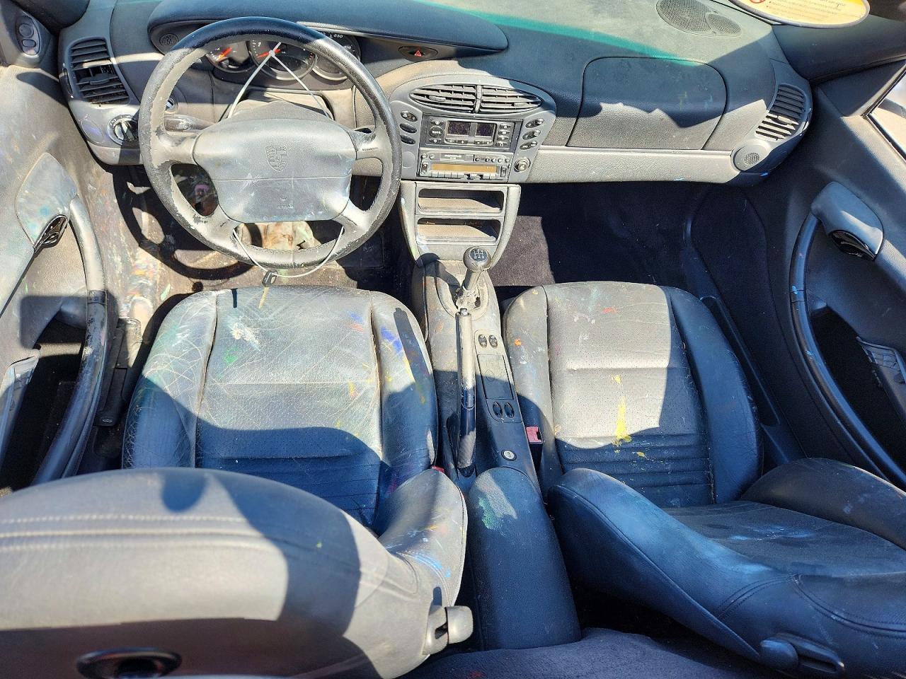 1997 Porsche Boxster Серебряный vin: WP0CA2985VS624614