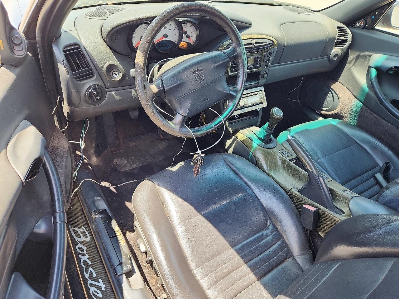 1998 Porsche Boxster Black vin: WP0CA2985WU622884