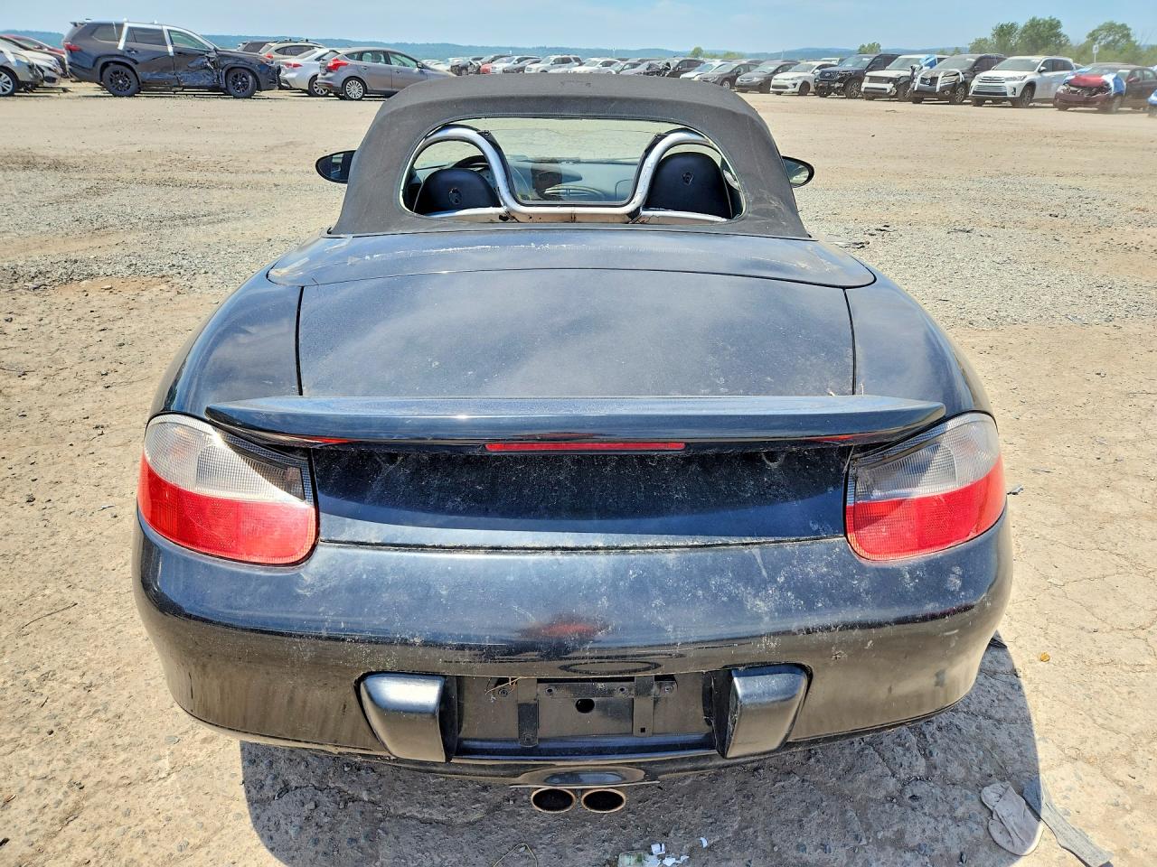 1998 Porsche Boxster Black vin: WP0CA2985WU622884