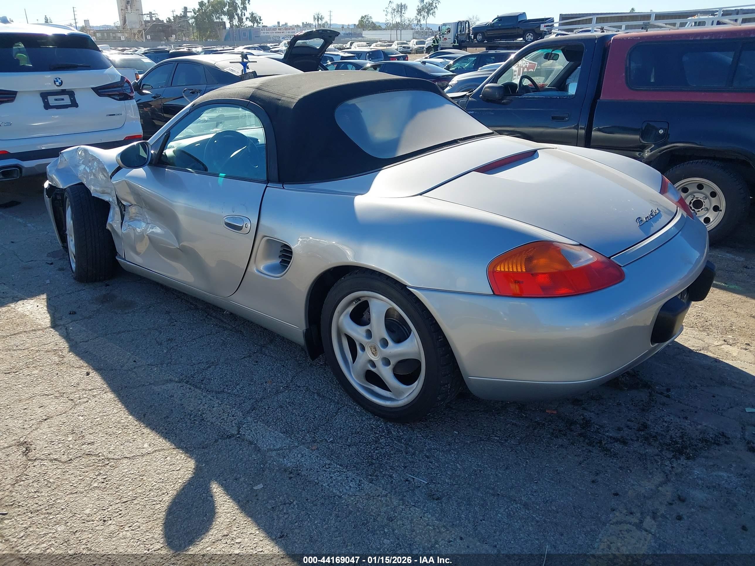 1999 Porsche Boxster   Silver vin: WP0CA2985XU620618