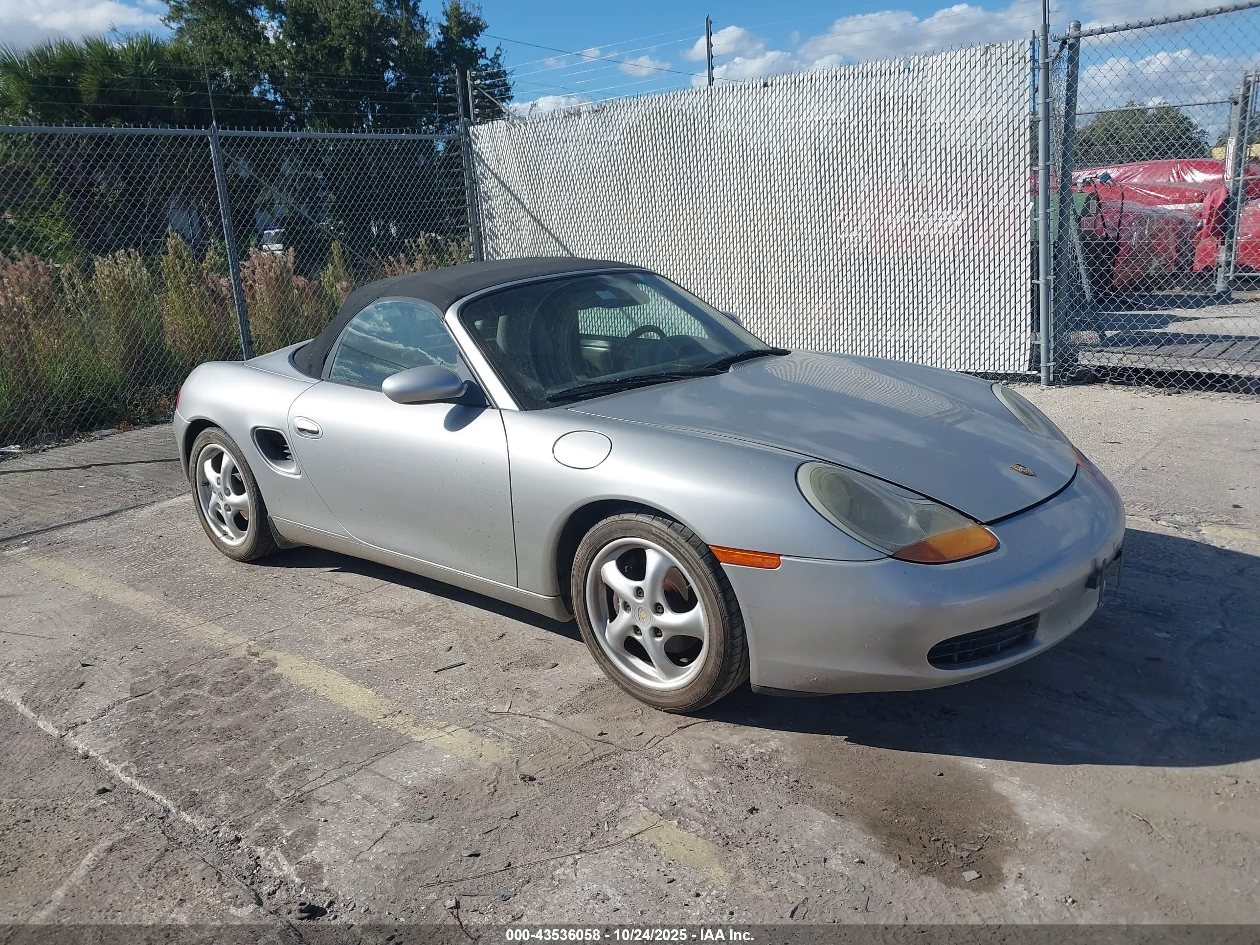 1999 Porsche Boxster   Silver vin: WP0CA2985XU628203