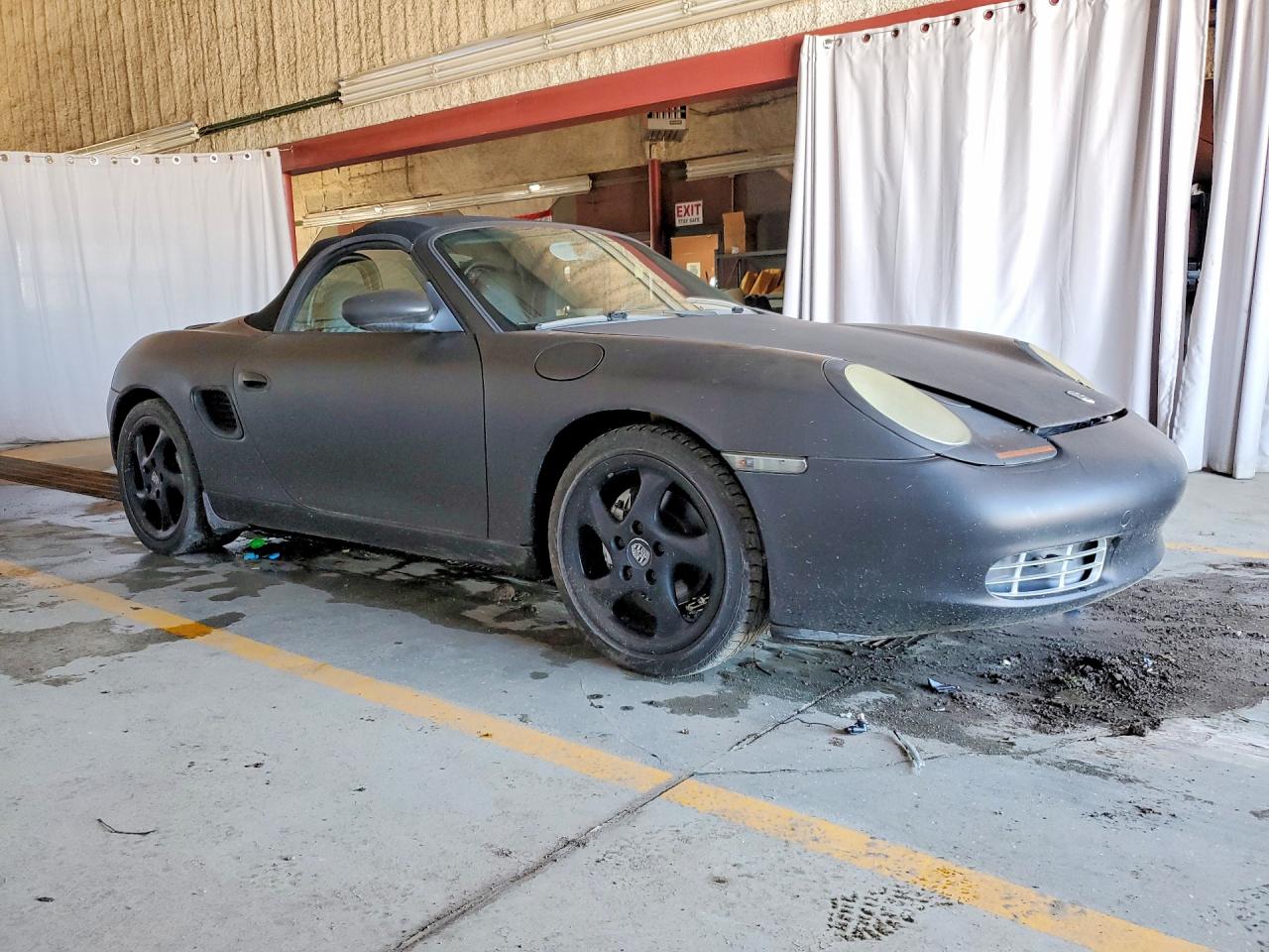 1999 Porsche Boxster Black vin: WP0CA2985XU629545
