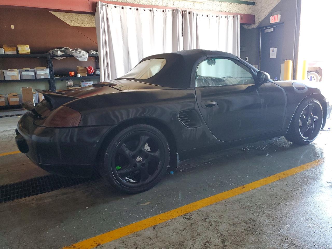 1999 Porsche Boxster Black vin: WP0CA2985XU629545