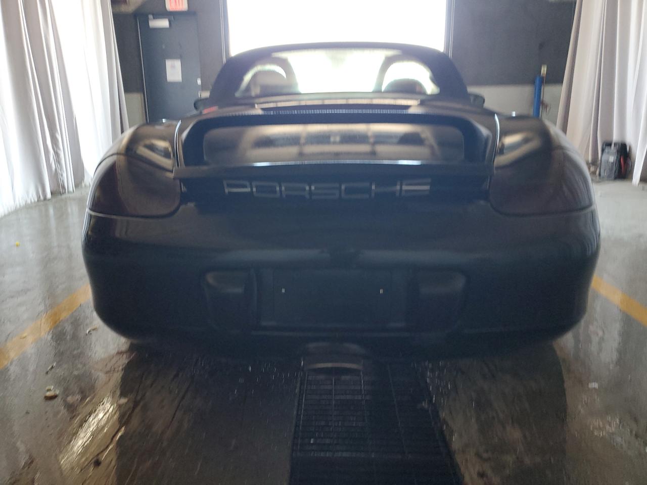 1999 Porsche Boxster Black vin: WP0CA2985XU629545 Damage: Deck Lid, Previous Repair, Substandard Repair