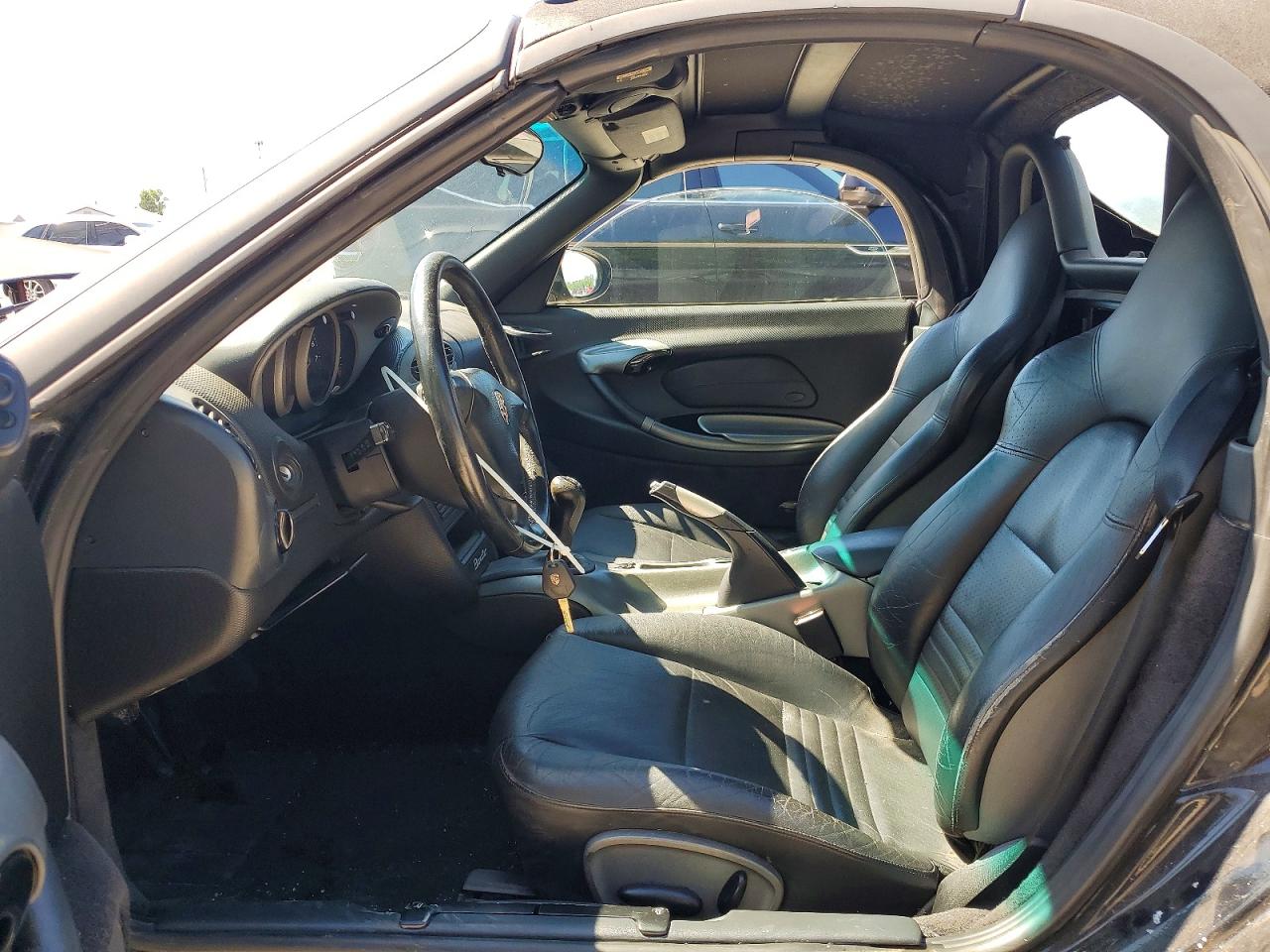 1999 Porsche Boxster Black vin: WP0CA2985XU629545