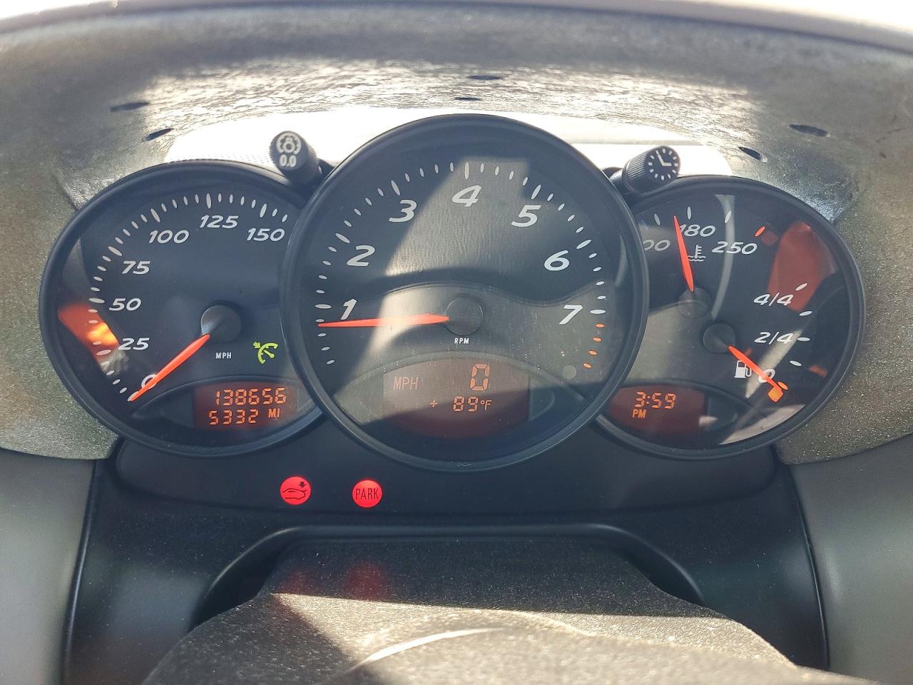 2000 Porsche Boxster Black vin: WP0CA2985YU622113
