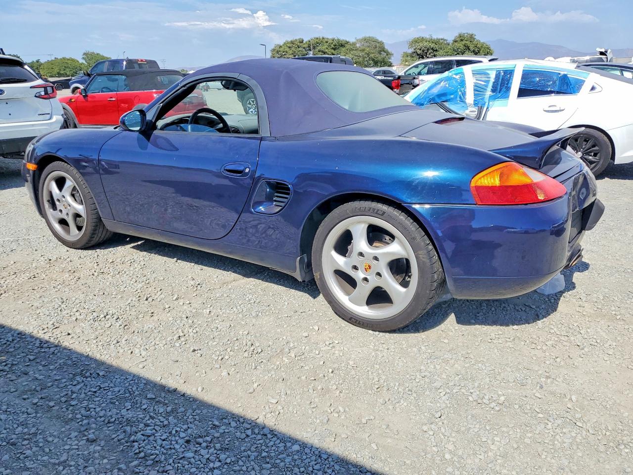 2000 Porsche Boxster Black vin: WP0CA2985YU622113