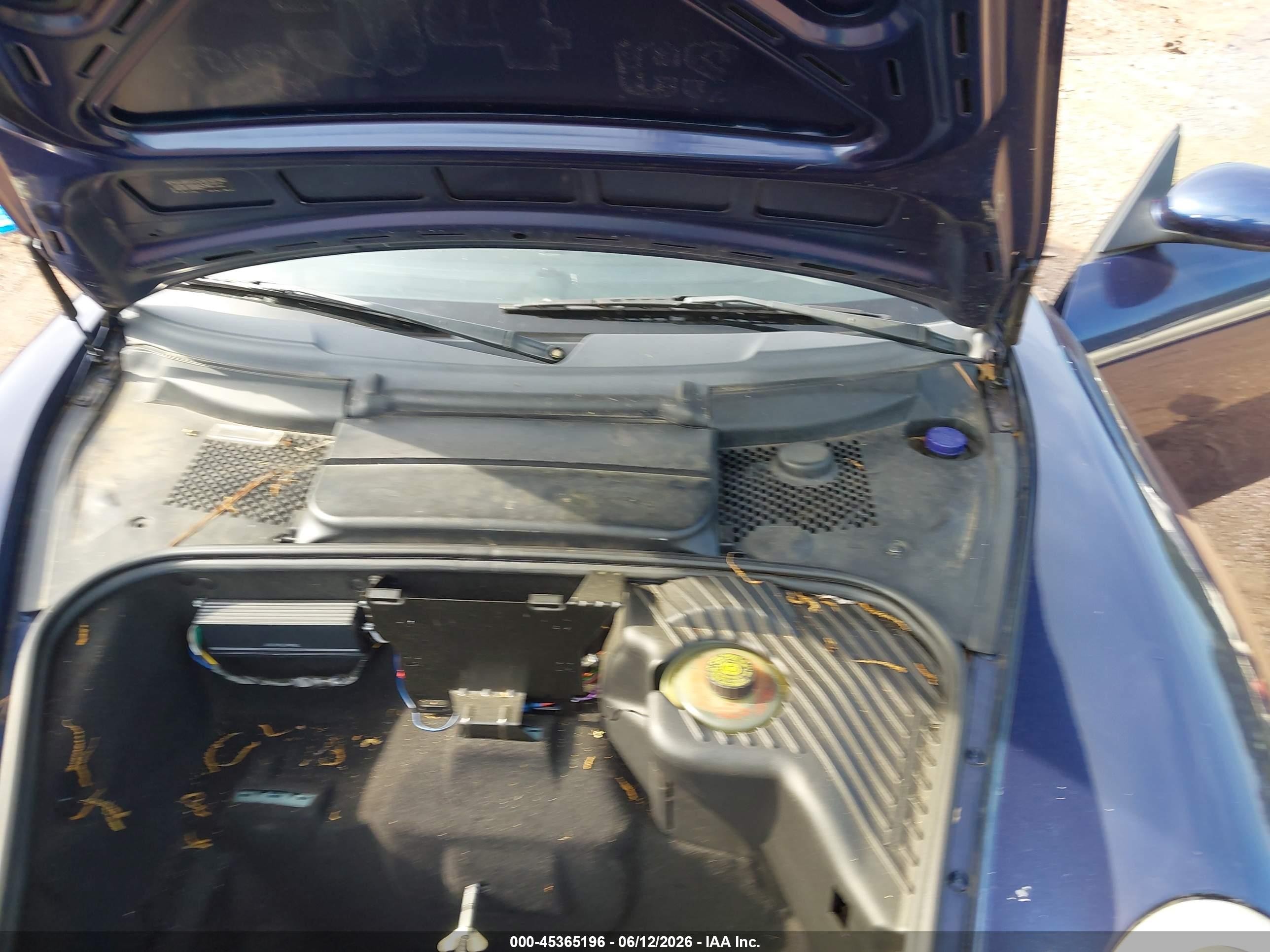 2001 Porsche Boxster   Blue vin: WP0CA29861U621008