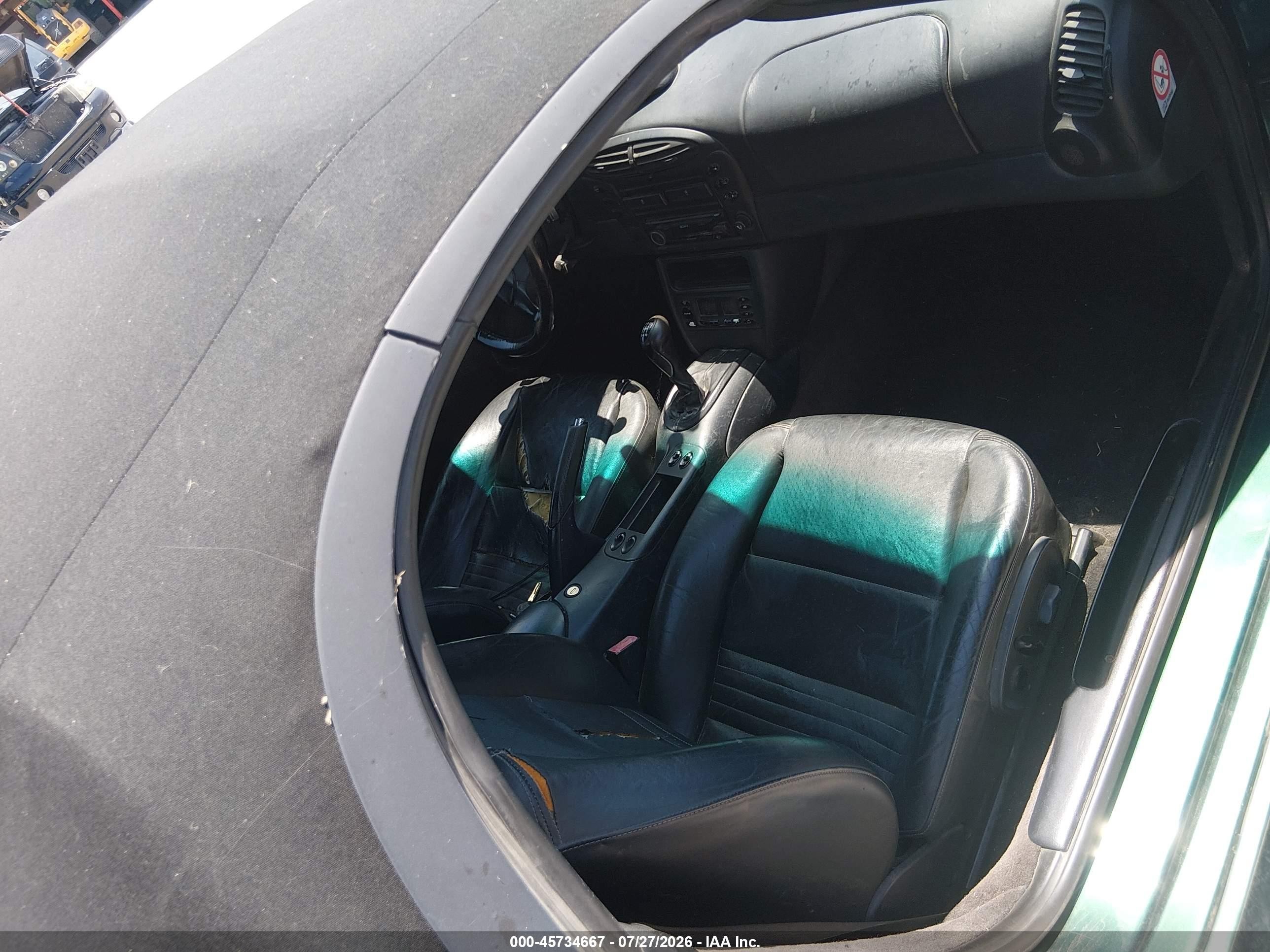 2001 Porsche Boxster   Green vin: WP0CA29861U622871