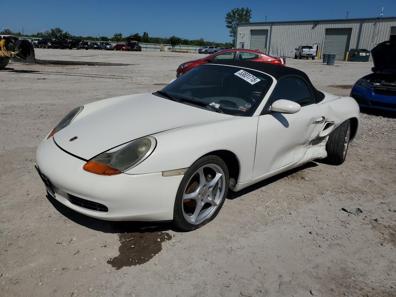 2001 Porsche Boxster Cream vin: WP0CA29861U624720
