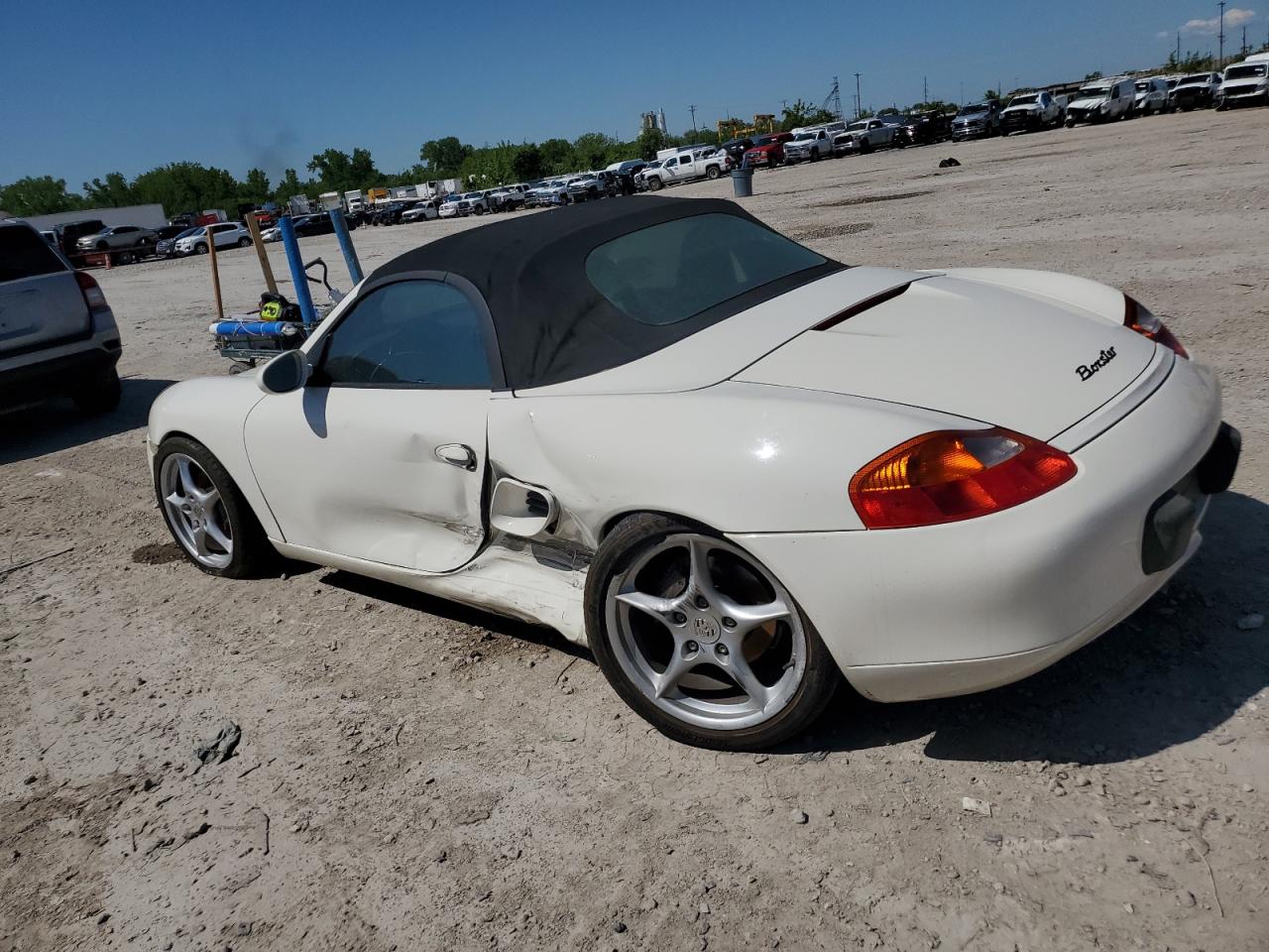 2001 Porsche Boxster Cream vin: WP0CA29861U624720