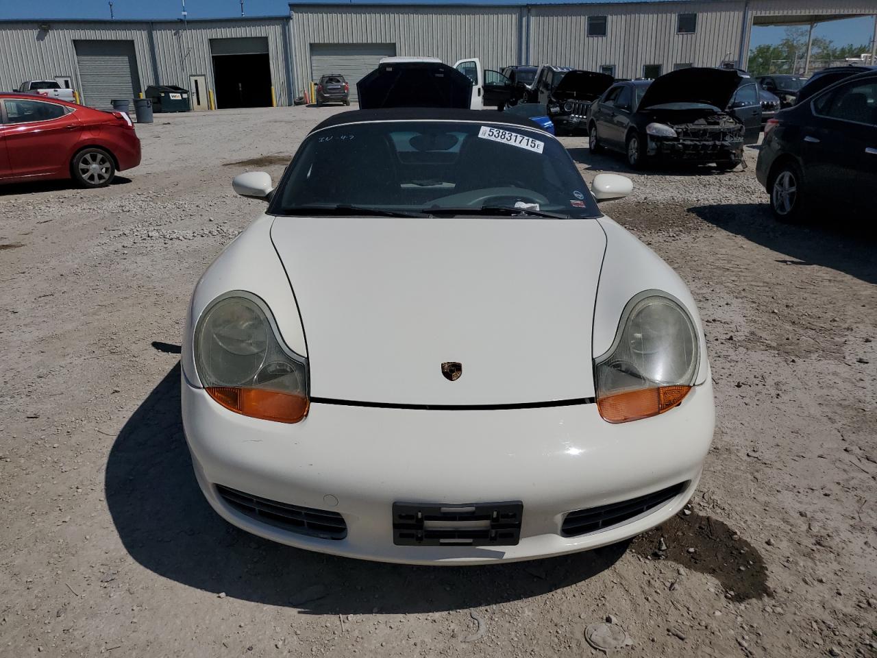 2001 Porsche Boxster Cream vin: WP0CA29861U624720