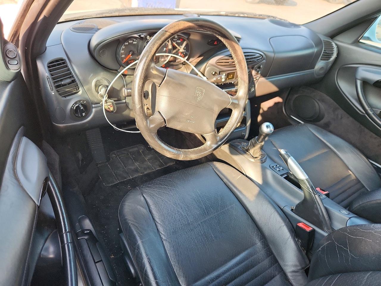 1999 Porsche Boxster White vin: WP0CA2986XU620076