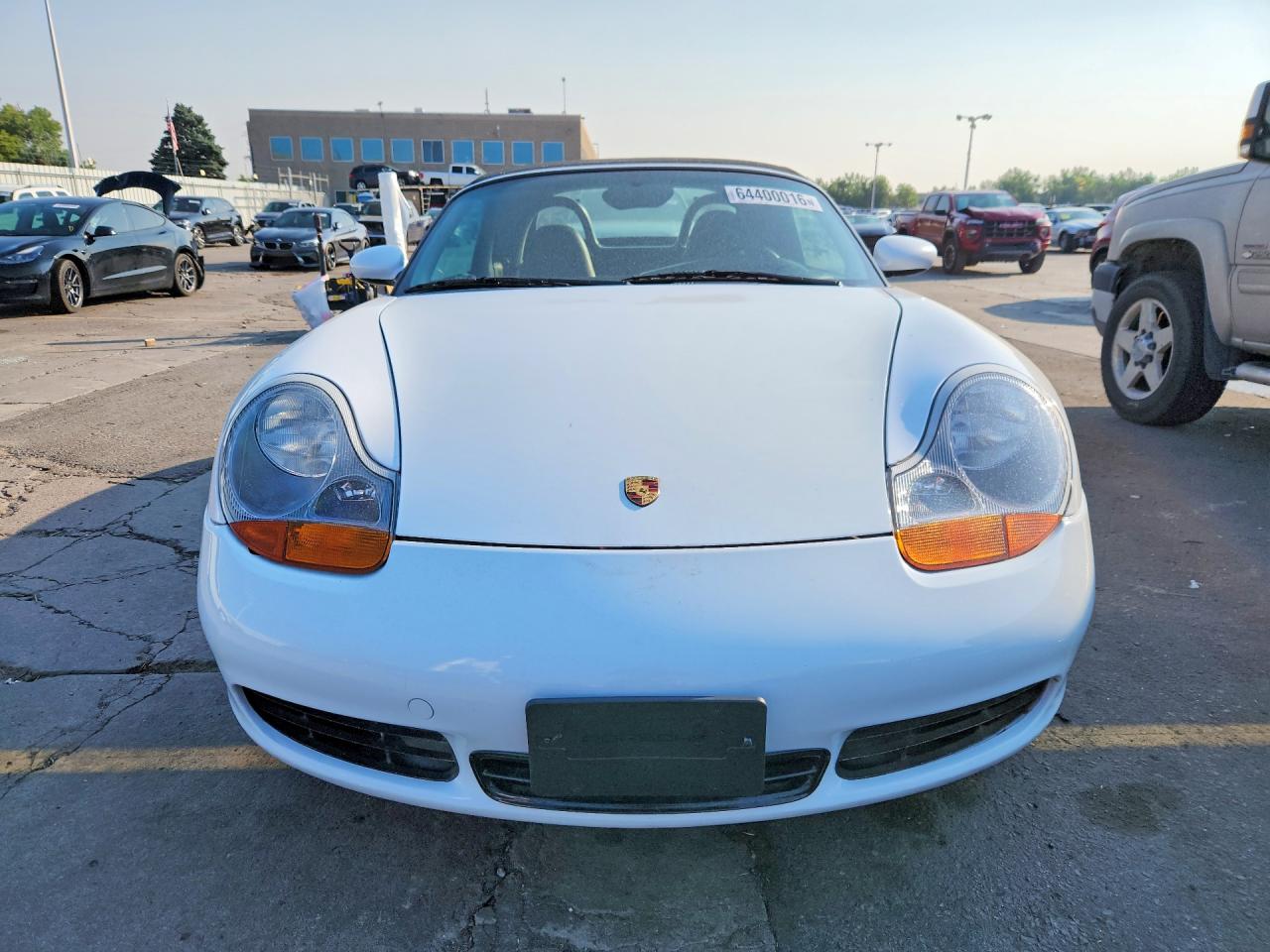 1999 Porsche Boxster White vin: WP0CA2986XU620076