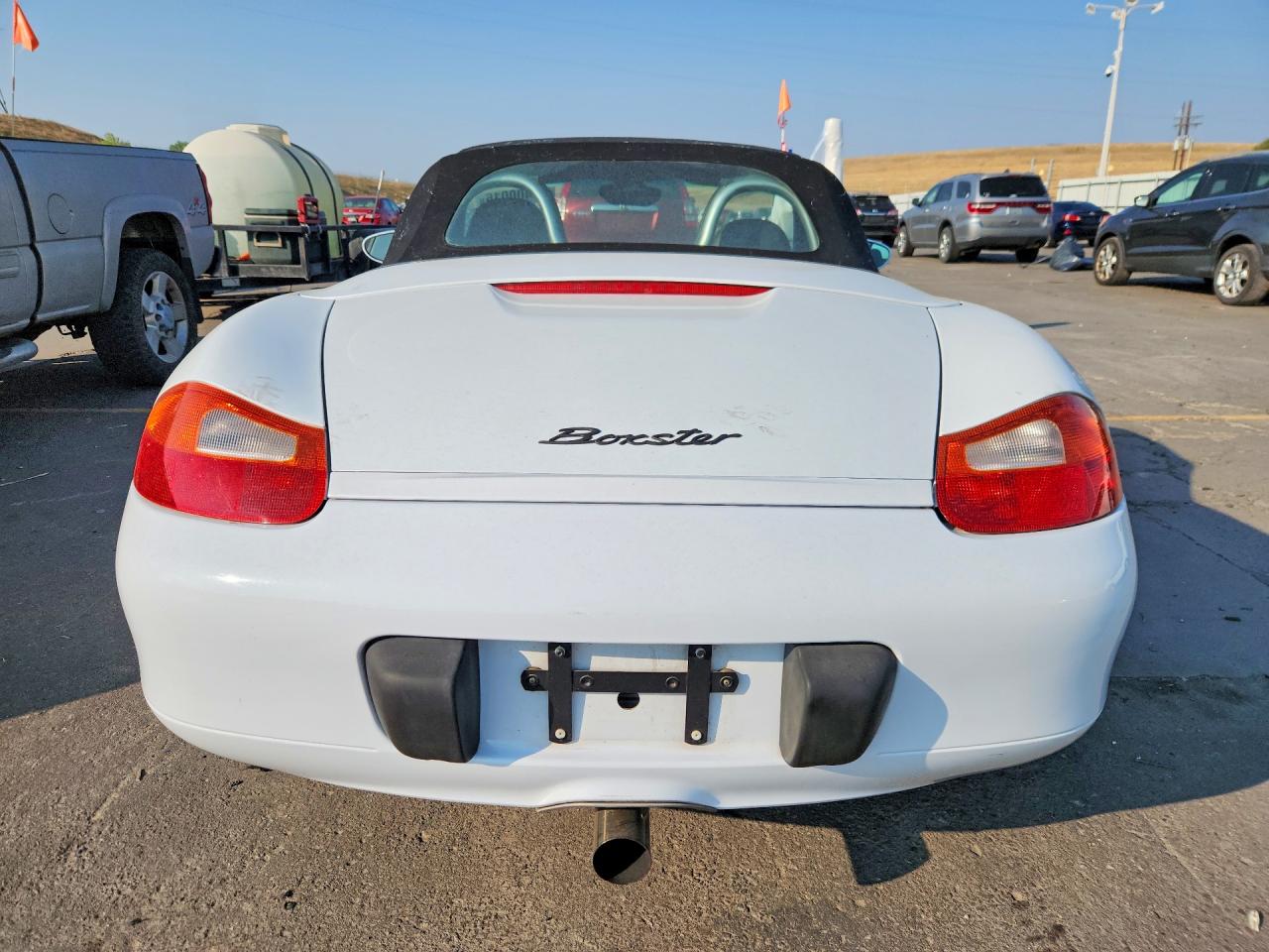 1999 Porsche Boxster White vin: WP0CA2986XU620076