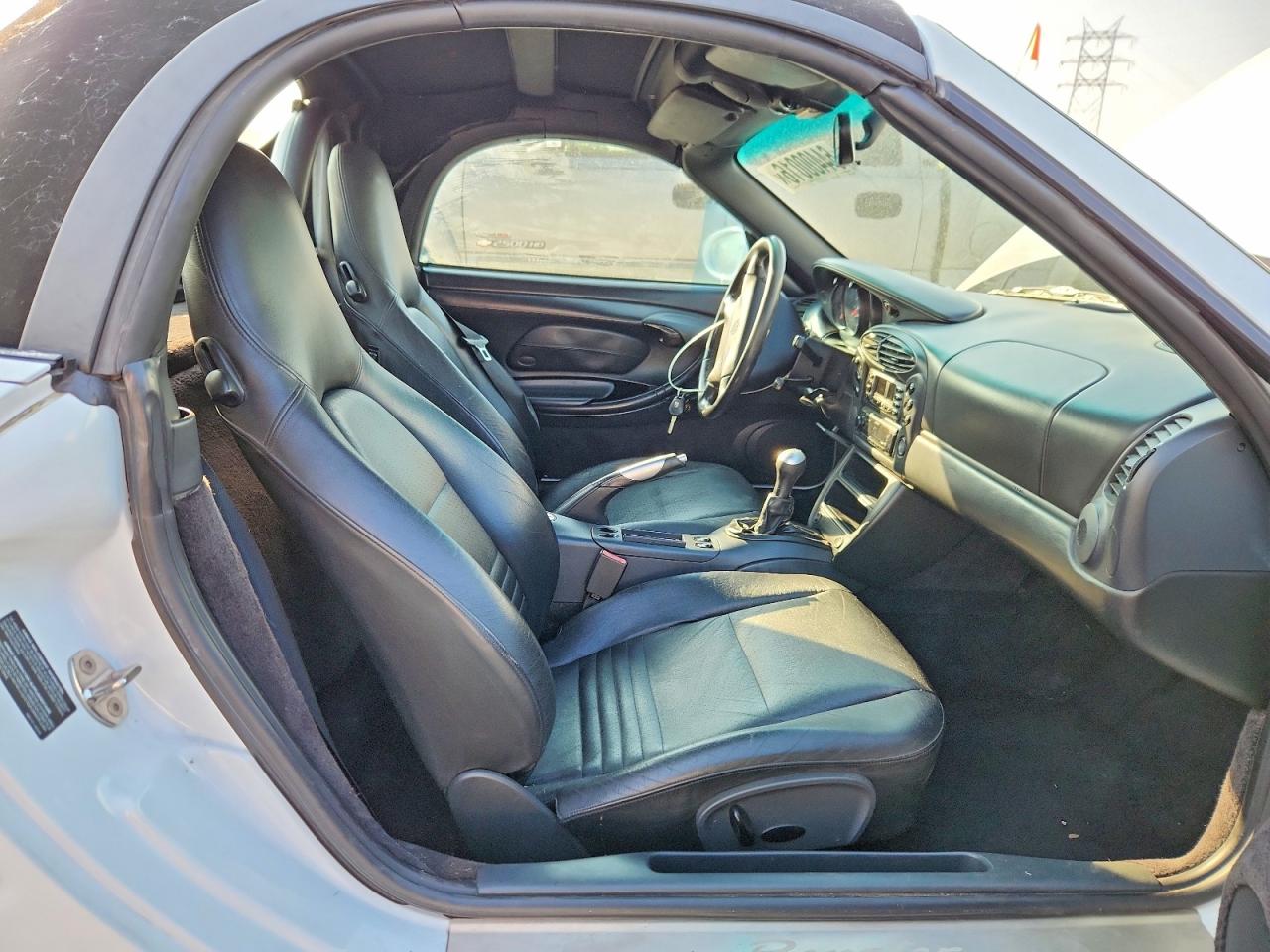 1999 Porsche Boxster White vin: WP0CA2986XU620076
