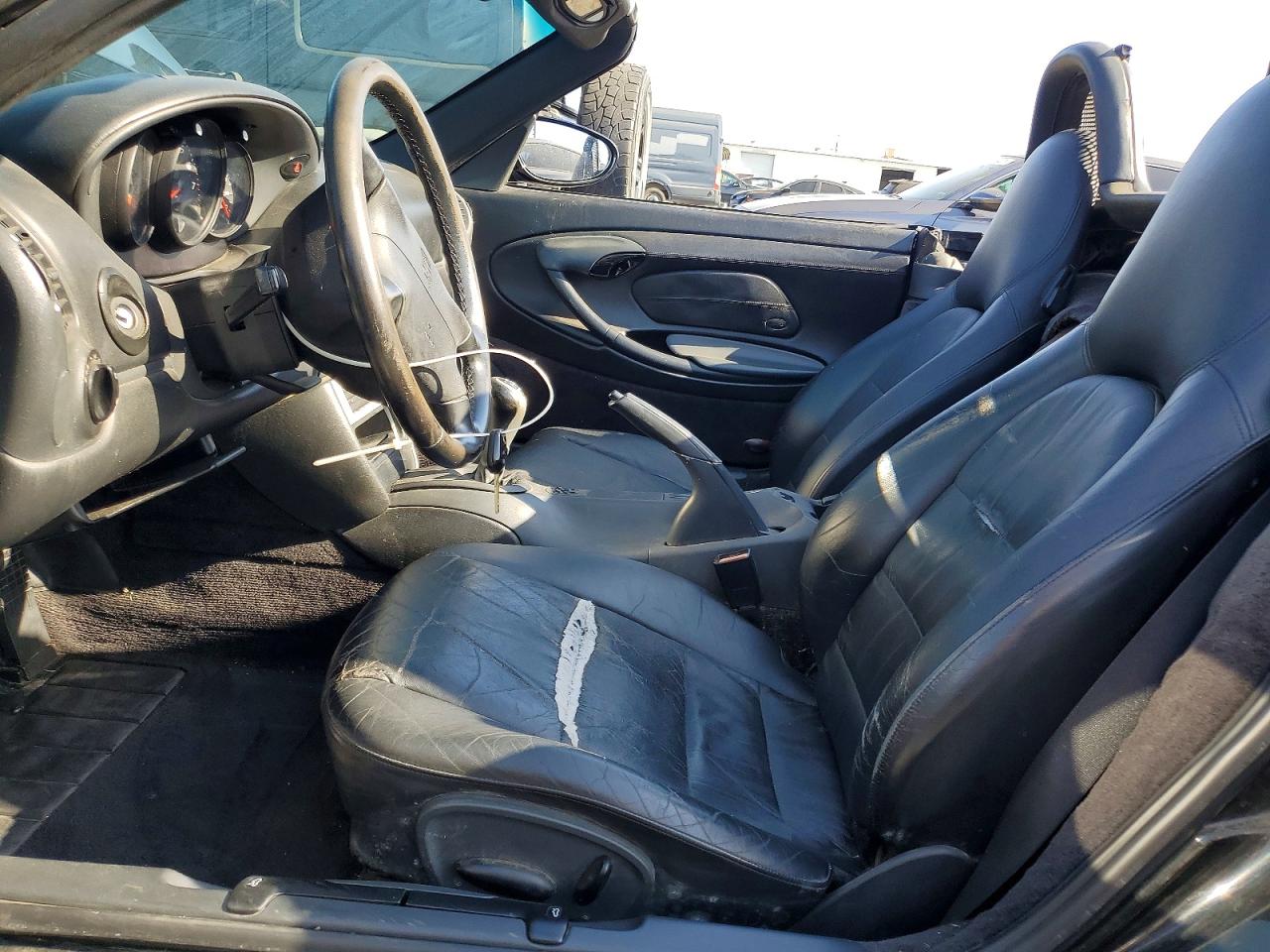 1999 Porsche Boxster Black vin: WP0CA2986XU628095