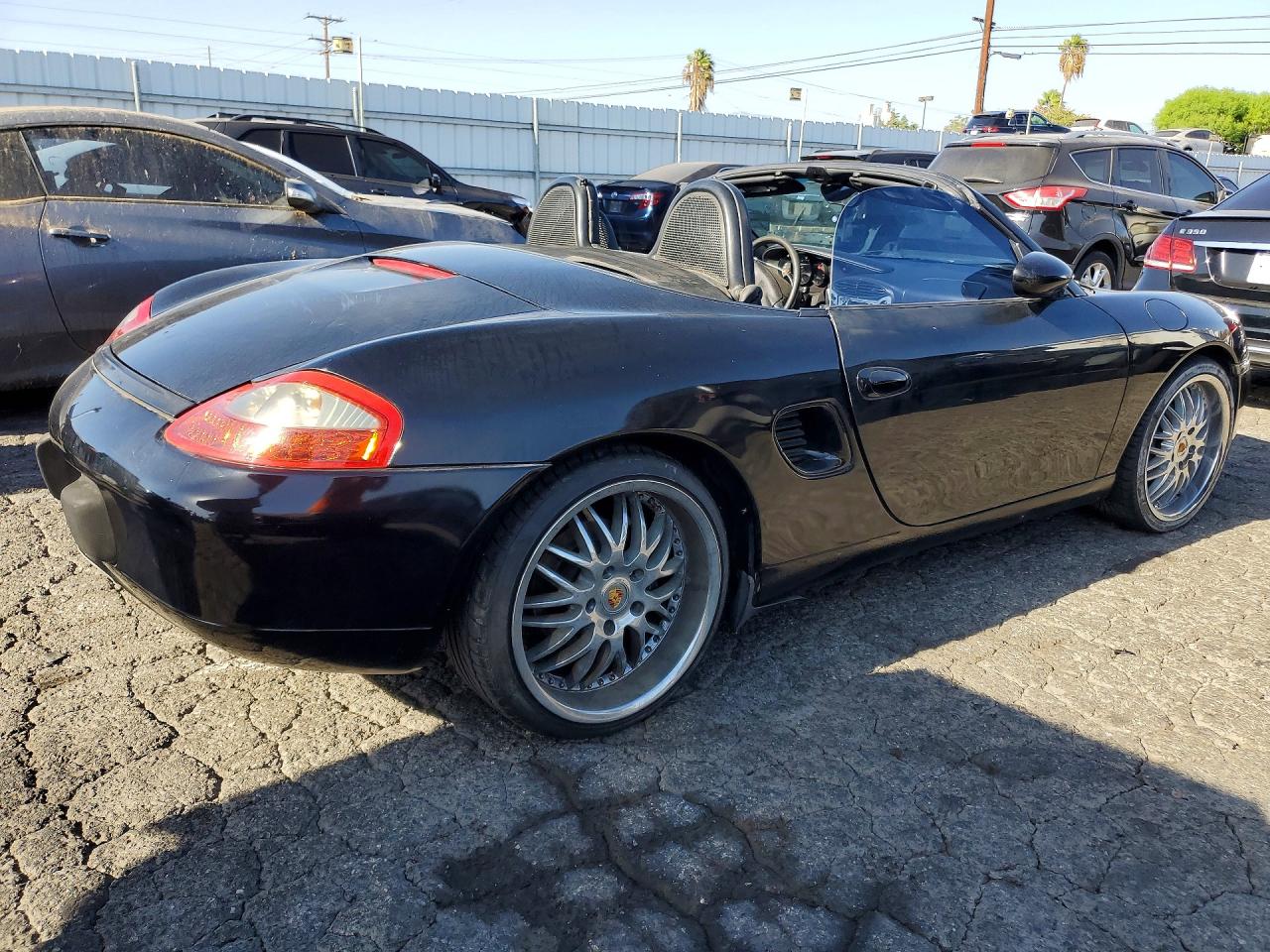 1999 Porsche Boxster Black vin: WP0CA2986XU628095